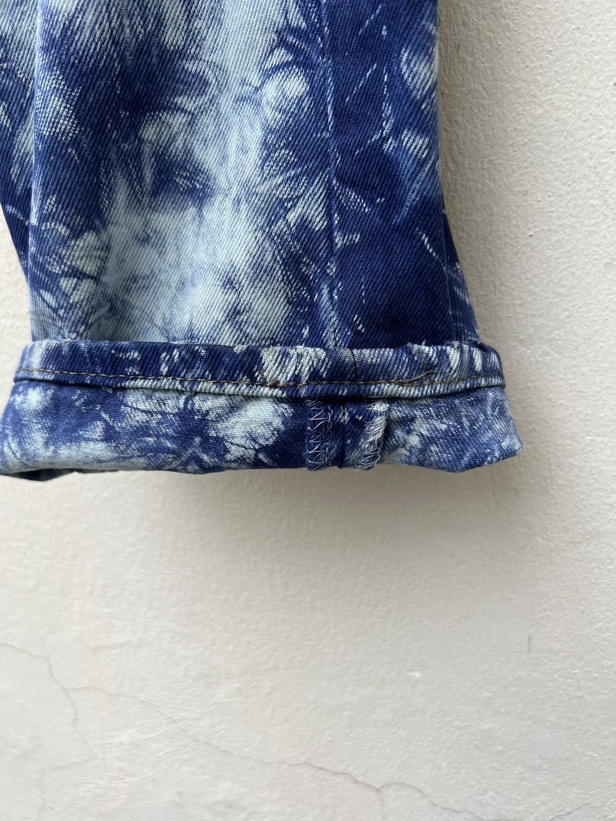 Levi's Vintage Late 80s Levi’s 501 Tie Dye Denim Regular Jeans Size US 31 - 14 Thumbnail