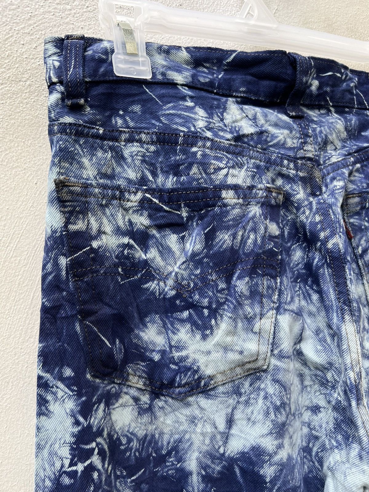 Levi's Vintage Late 80s Levi’s 501 Tie Dye Denim Regular Jeans Size US 31 - 17 Thumbnail
