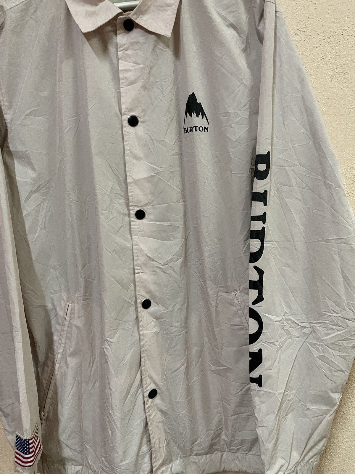 Burton Burton Durable Goods coach varsity Snap Button Big Logo Size US M / EU 48-50 / 2 - 3 Thumbnail
