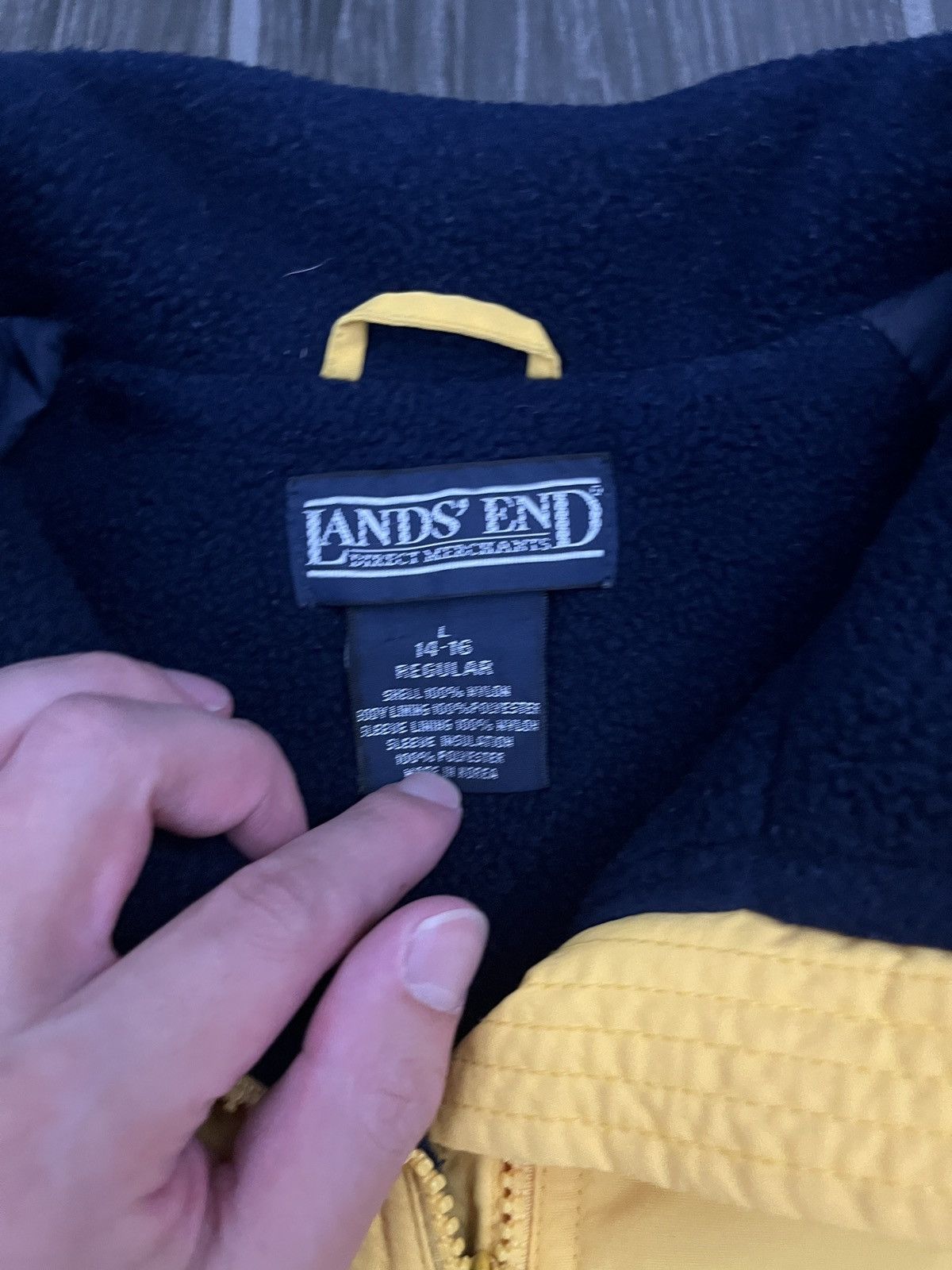 Lands' End Vintage Lands End Puffer Jacket Lil Yachty Bomber Size US M / EU 48-50 / 2 - 5 Thumbnail