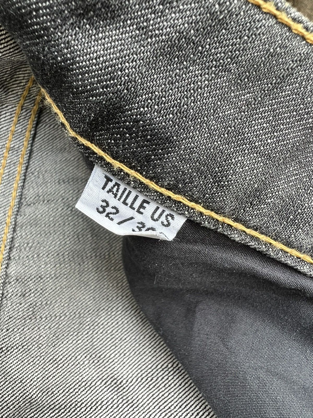Vintage Vintage ANTWRP Belgium Distressed Faded Black Denim Jeans Size US 32 / EU 48 - 23 Thumbnail