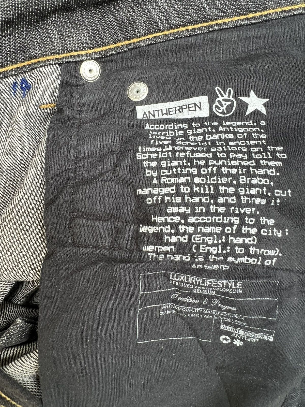 Vintage Vintage ANTWRP Belgium Distressed Faded Black Denim Jeans Size US 32 / EU 48 - 24 Thumbnail