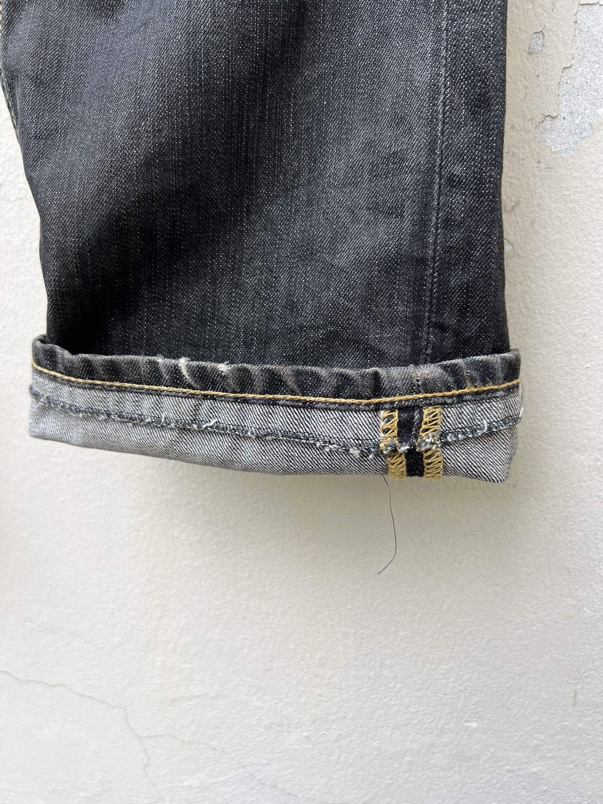 Vintage Vintage ANTWRP Belgium Distressed Faded Black Denim Jeans Size US 32 / EU 48 - 14 Thumbnail