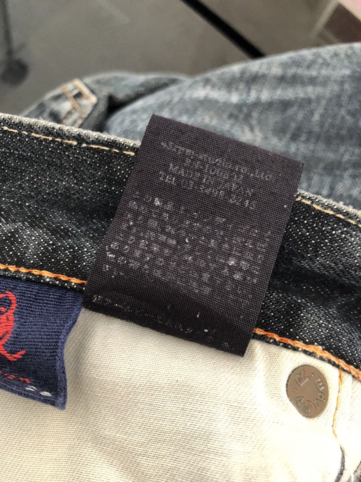 45rpm Vintage 45rpm Japan Faded Indigo Denim Selvedge Jeans Size US 29 - 25 Thumbnail