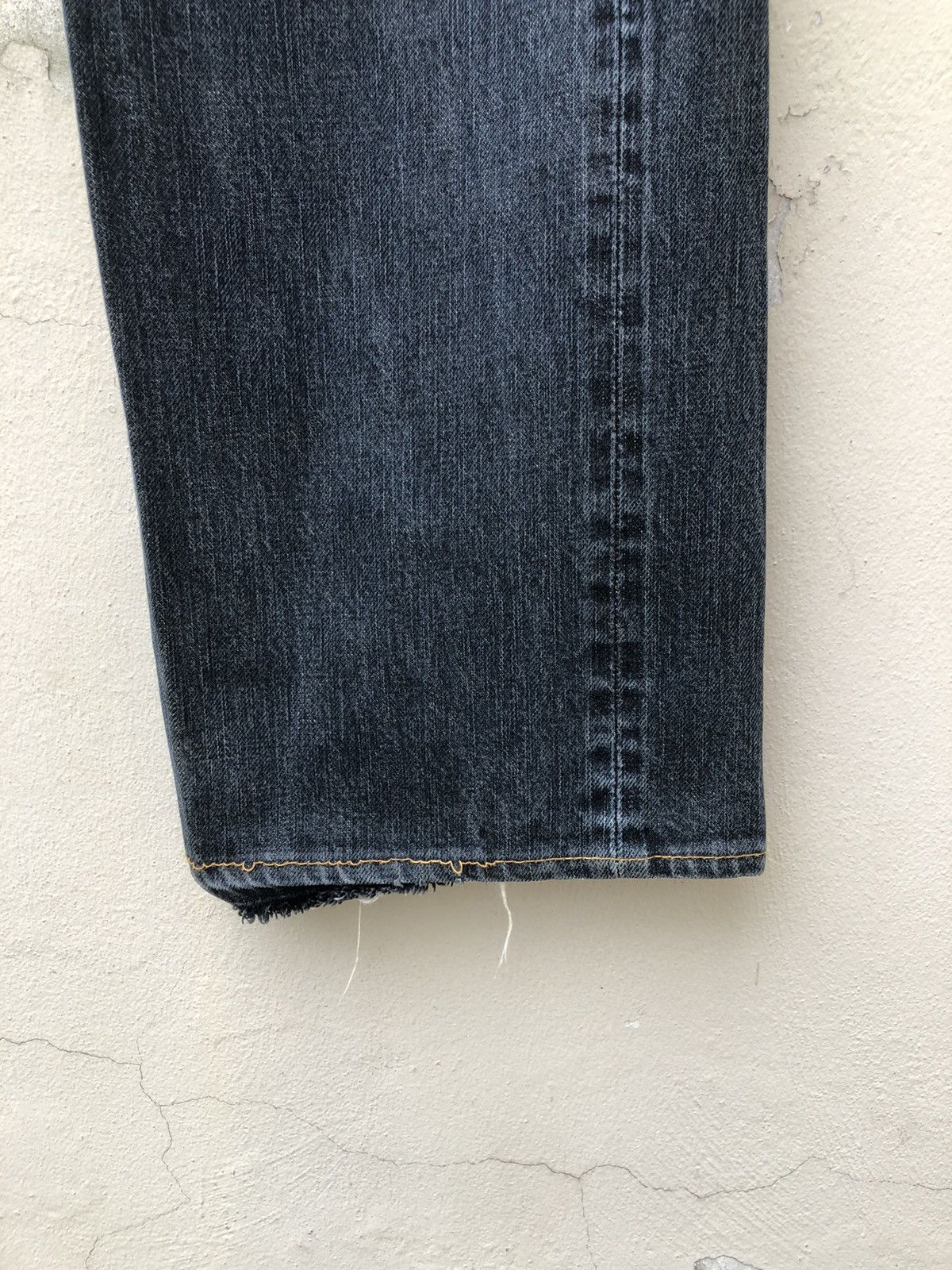 45rpm Vintage 45rpm Japan Faded Indigo Denim Selvedge Jeans Size US 29 - 13 Thumbnail