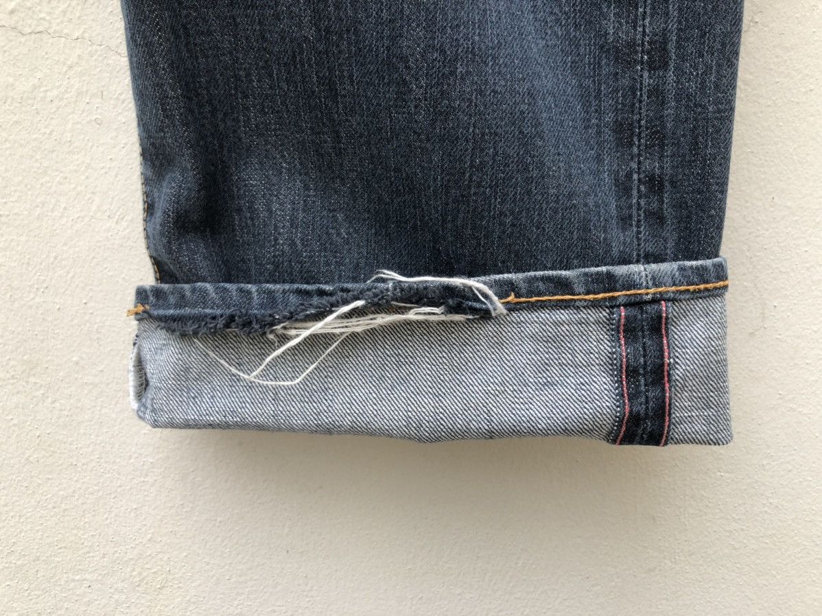 45rpm Vintage 45rpm Japan Faded Indigo Denim Selvedge Jeans Size US 29 - 14 Thumbnail