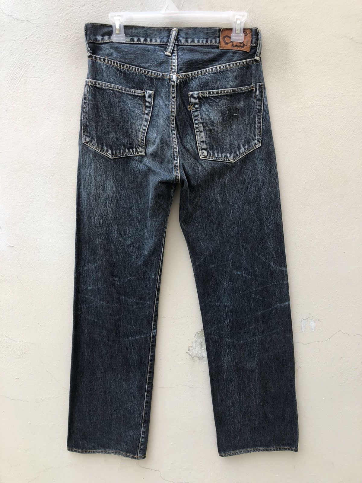 45rpm Vintage 45rpm Japan Faded Indigo Denim Selvedge Jeans Size US 29 - 15 Thumbnail