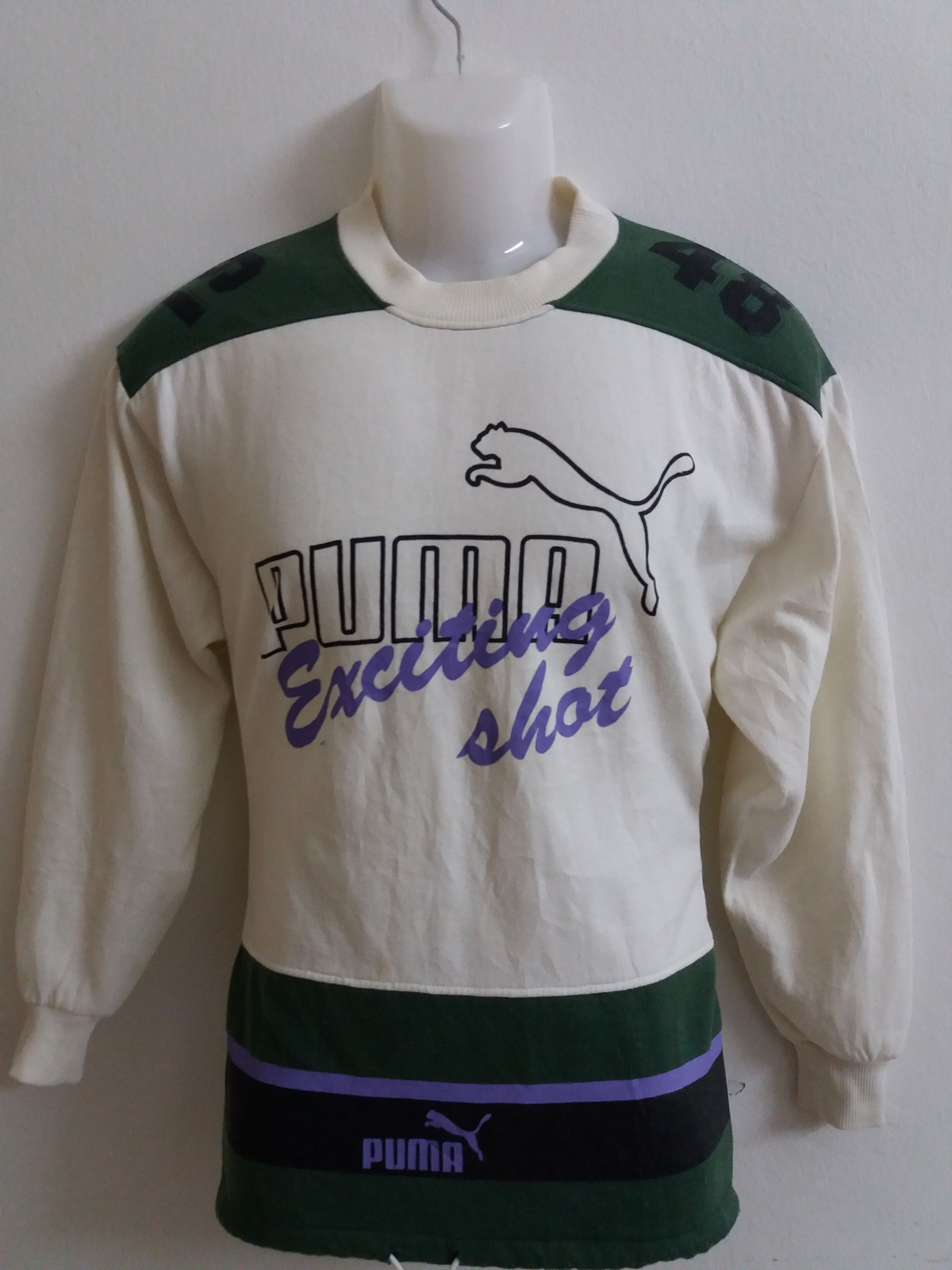 Puma × Vintage Vintage puma sweatshirt Size US M / EU 48-50 / 2 - 1 Thumbnail