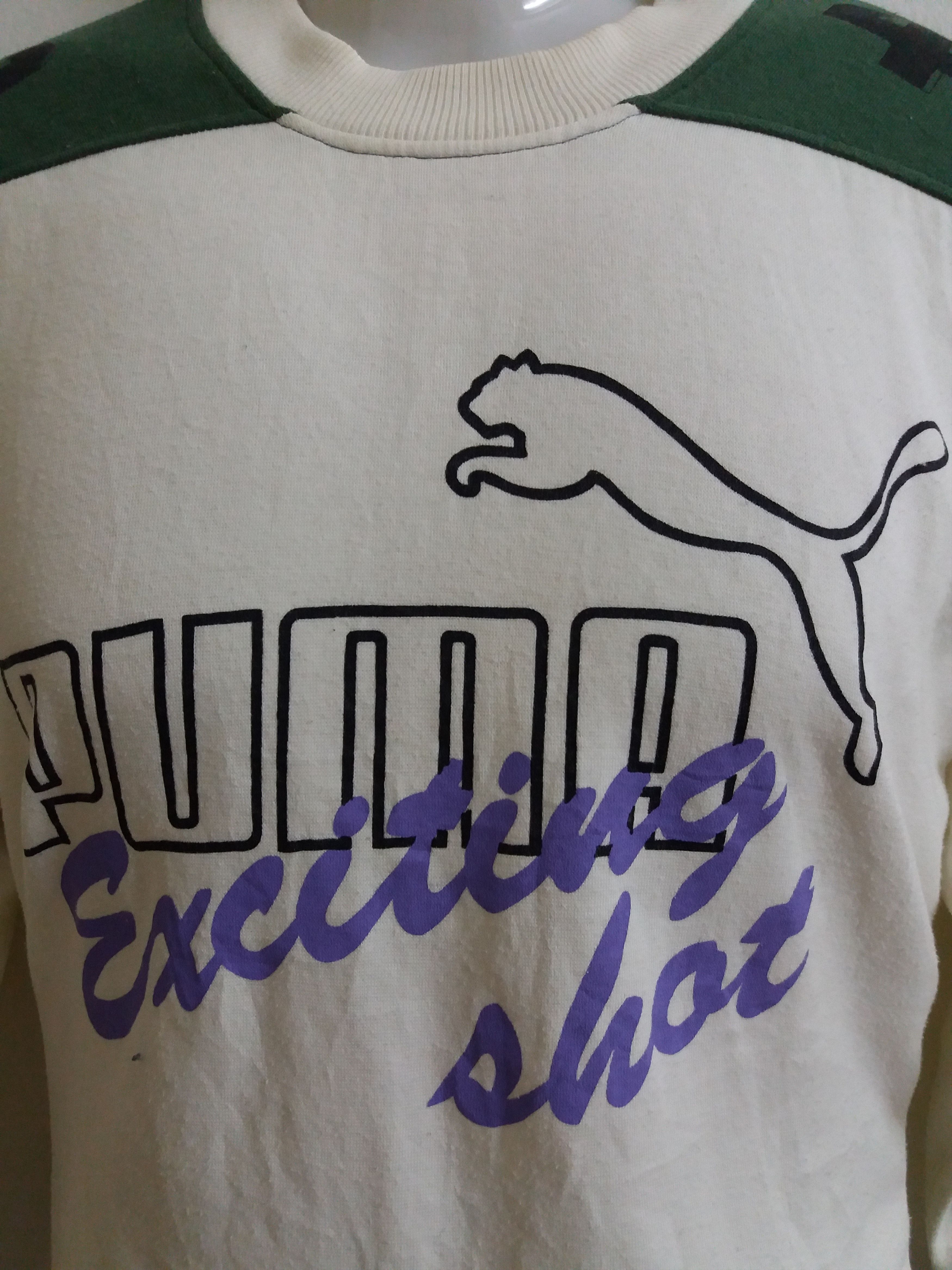 Puma × Vintage Vintage puma sweatshirt Size US M / EU 48-50 / 2 - 2 Thumbnail