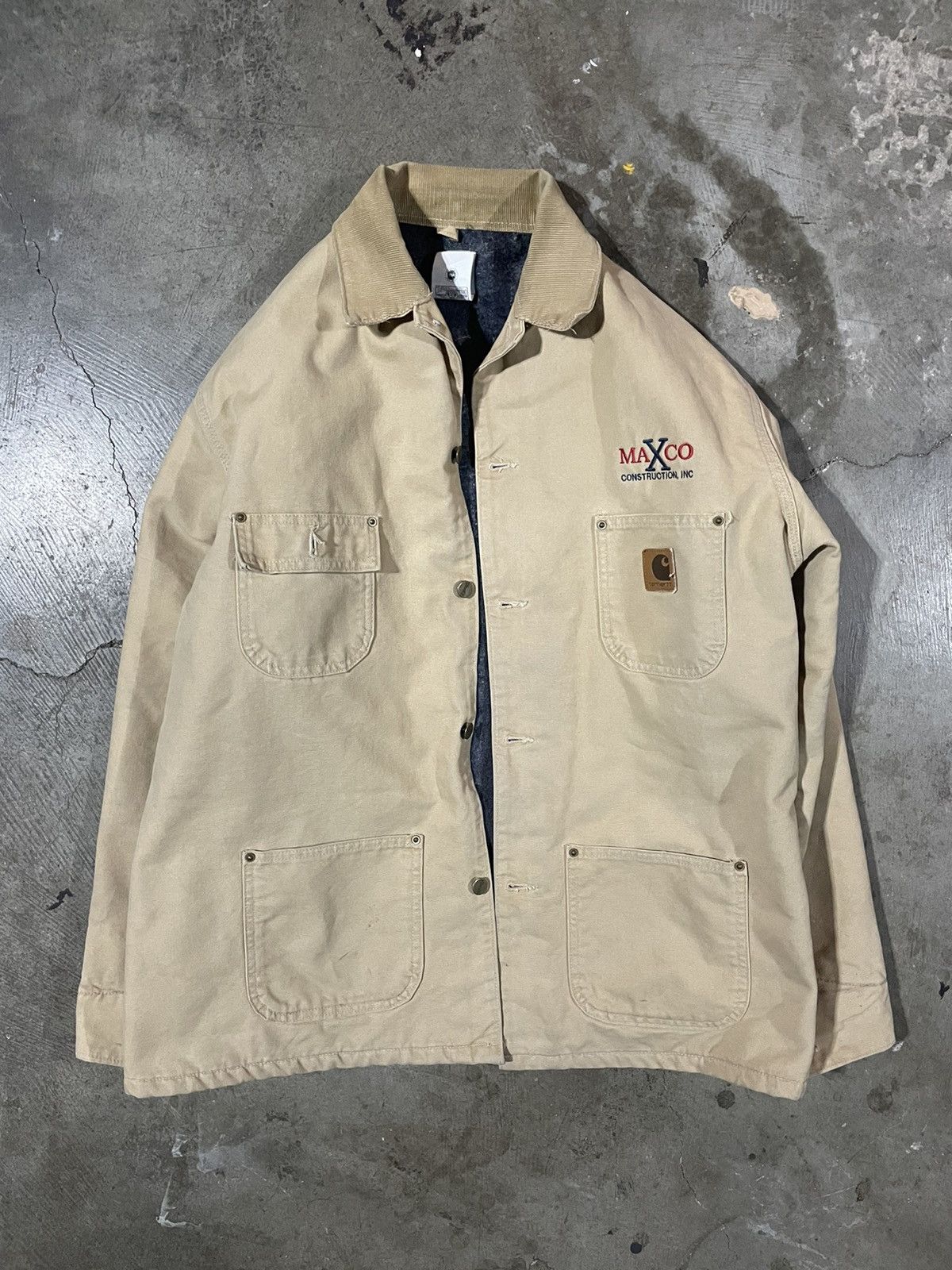 Carhartt × Vintage Carhartt Jacket Union Made 1980s Size US XL / EU 56 / 4 - 1 Thumbnail