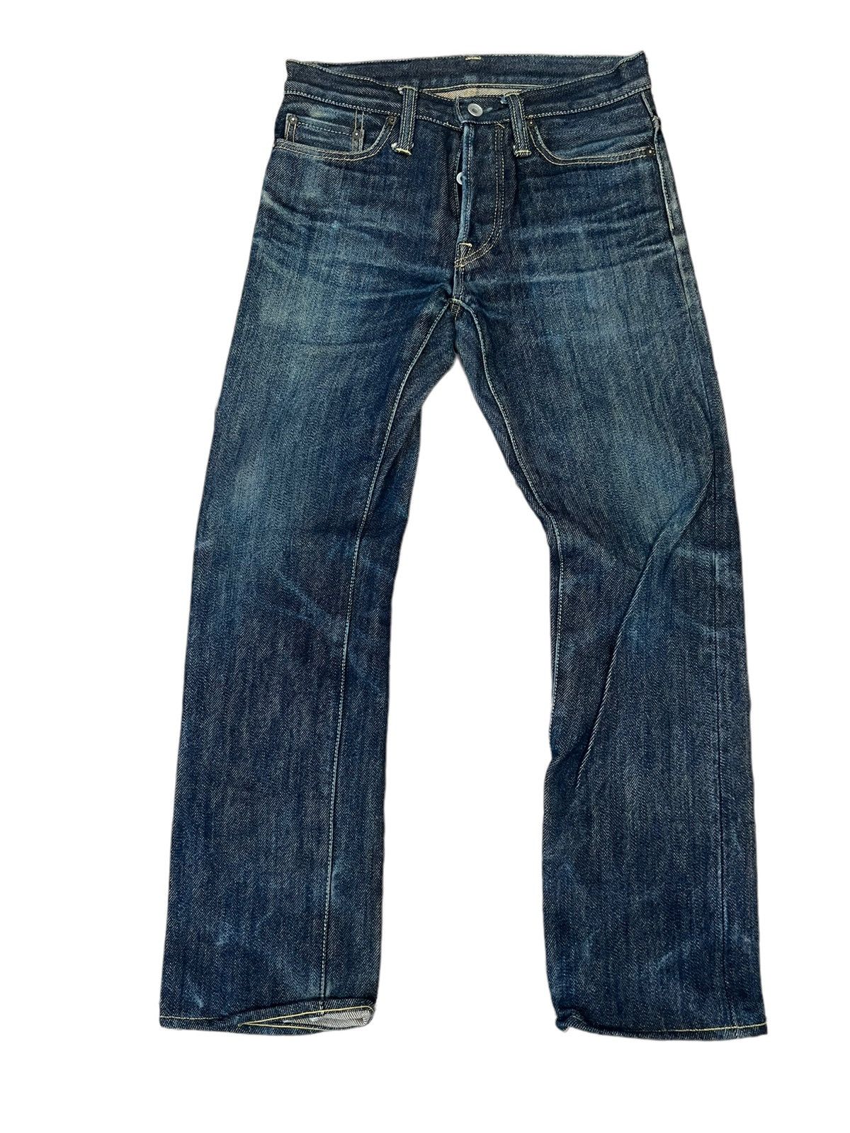 Iron Heart Iron Heart Mens Blue Slim Extra Heavy Denim Jeans | Grailed