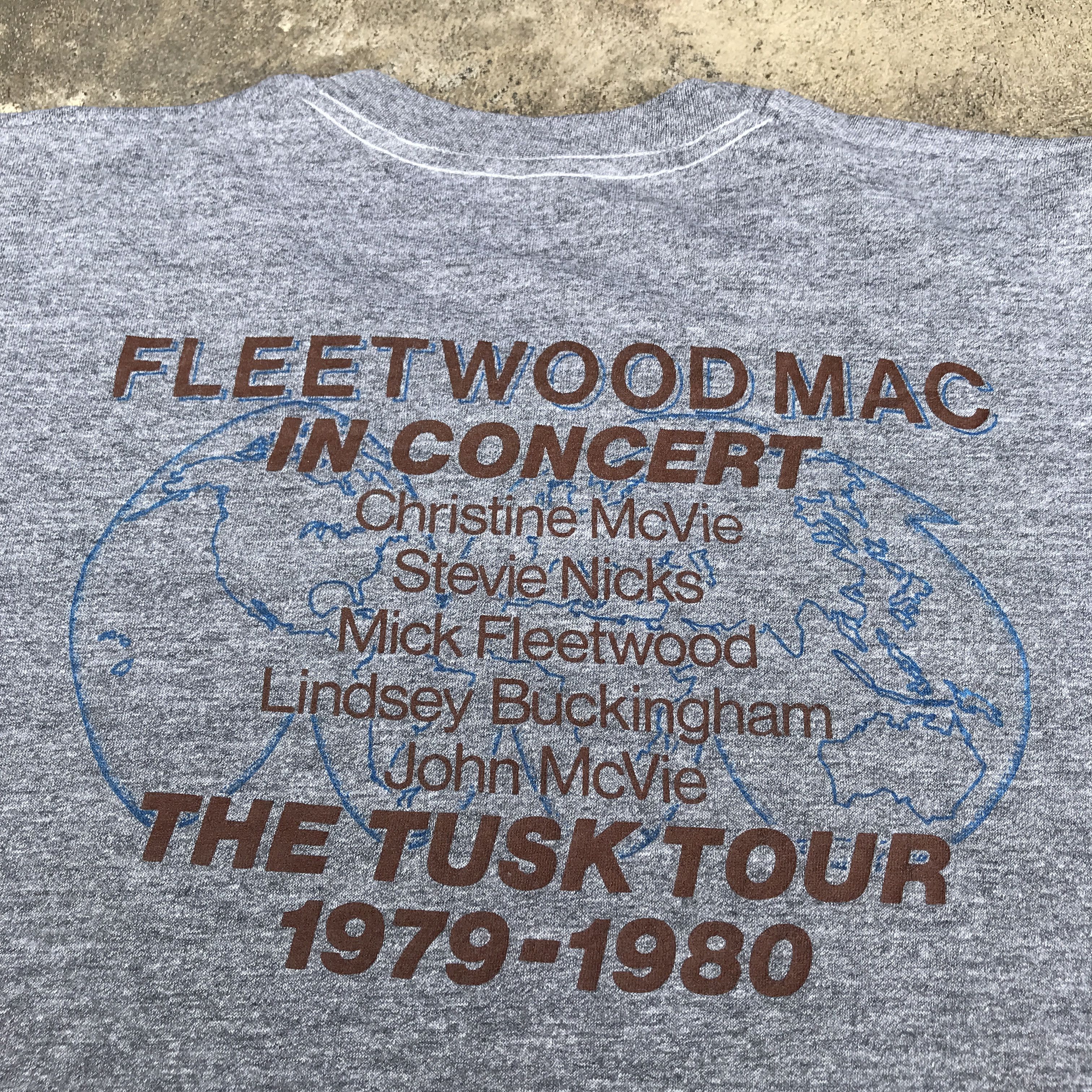 Band Tees × Vintage Vintage Fleetwood Mac 1979-1980 Concert Promo Tour Tee Size US L / EU 52-54 / 3 - 5 Thumbnail