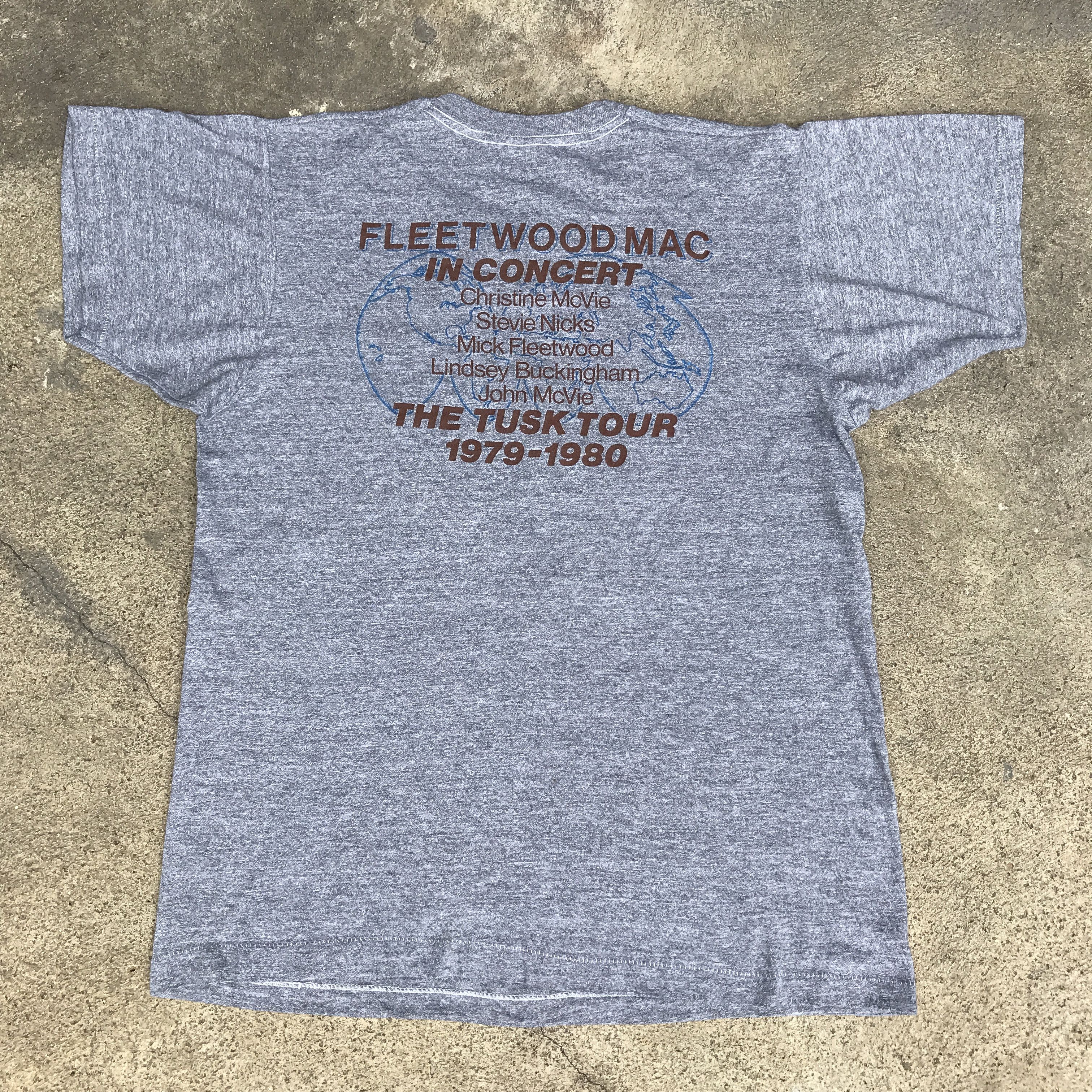 Band Tees × Vintage Vintage Fleetwood Mac 1979-1980 Concert Promo Tour Tee Size US L / EU 52-54 / 3 - 6 Thumbnail