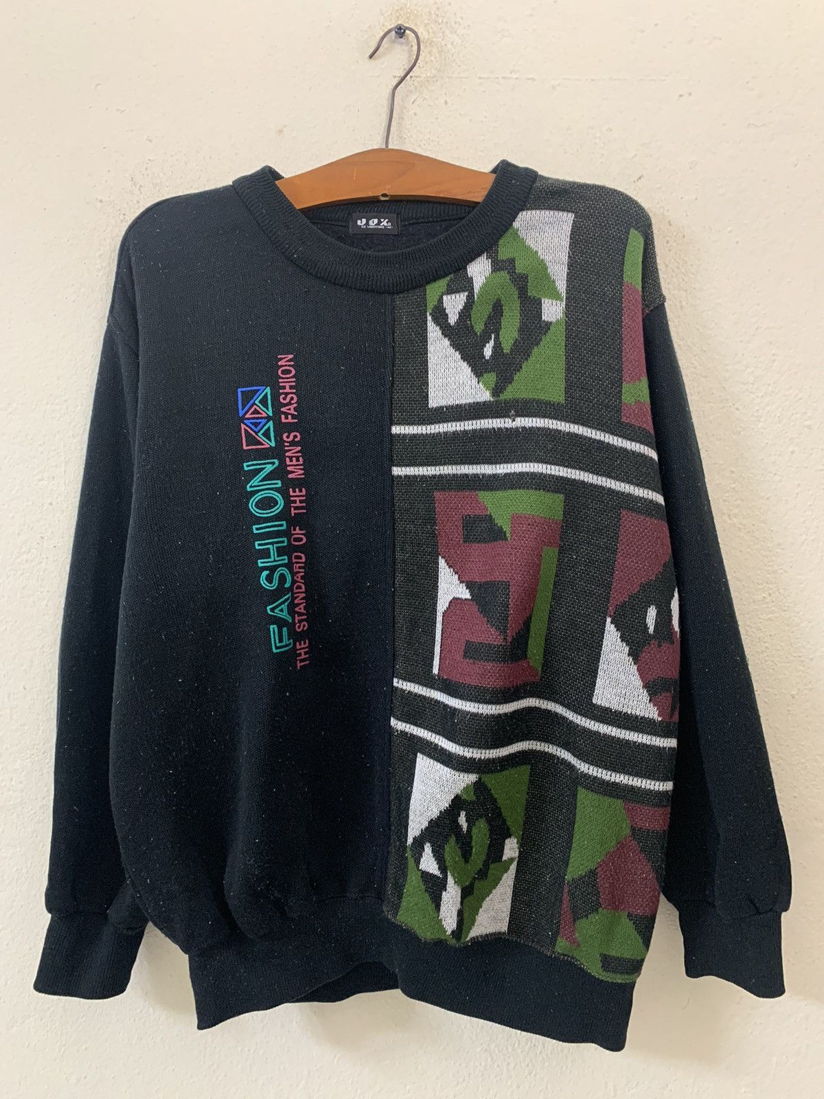 Japanese Brand Jox Nice Design Knitwear Sweater Size US M / EU 48-50 / 2 - 1 Thumbnail