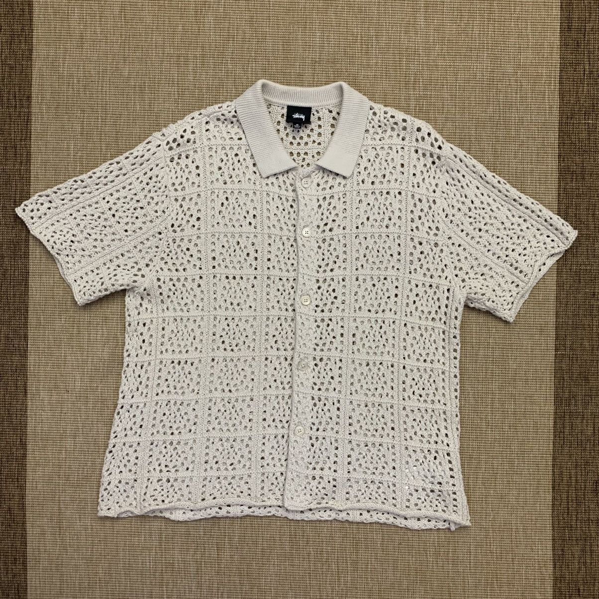 Stussy Stussy Crochet Shirt Grailed