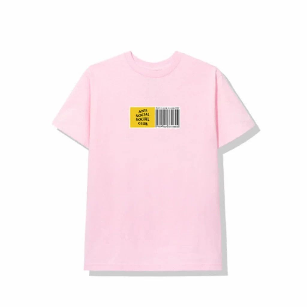 Anti Social Social Club DS Japan Only ASSC Box Logo Baguette Pink Tee FTP KITH BAPE Size US L / EU 52-54 / 3 - 4 Thumbnail