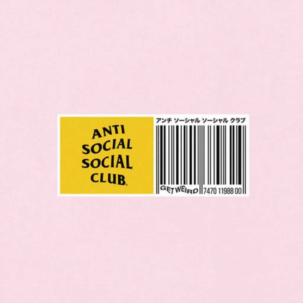 Anti Social Social Club DS Japan Only ASSC Box Logo Baguette Pink Tee FTP KITH BAPE Size US L / EU 52-54 / 3 - 5 Thumbnail