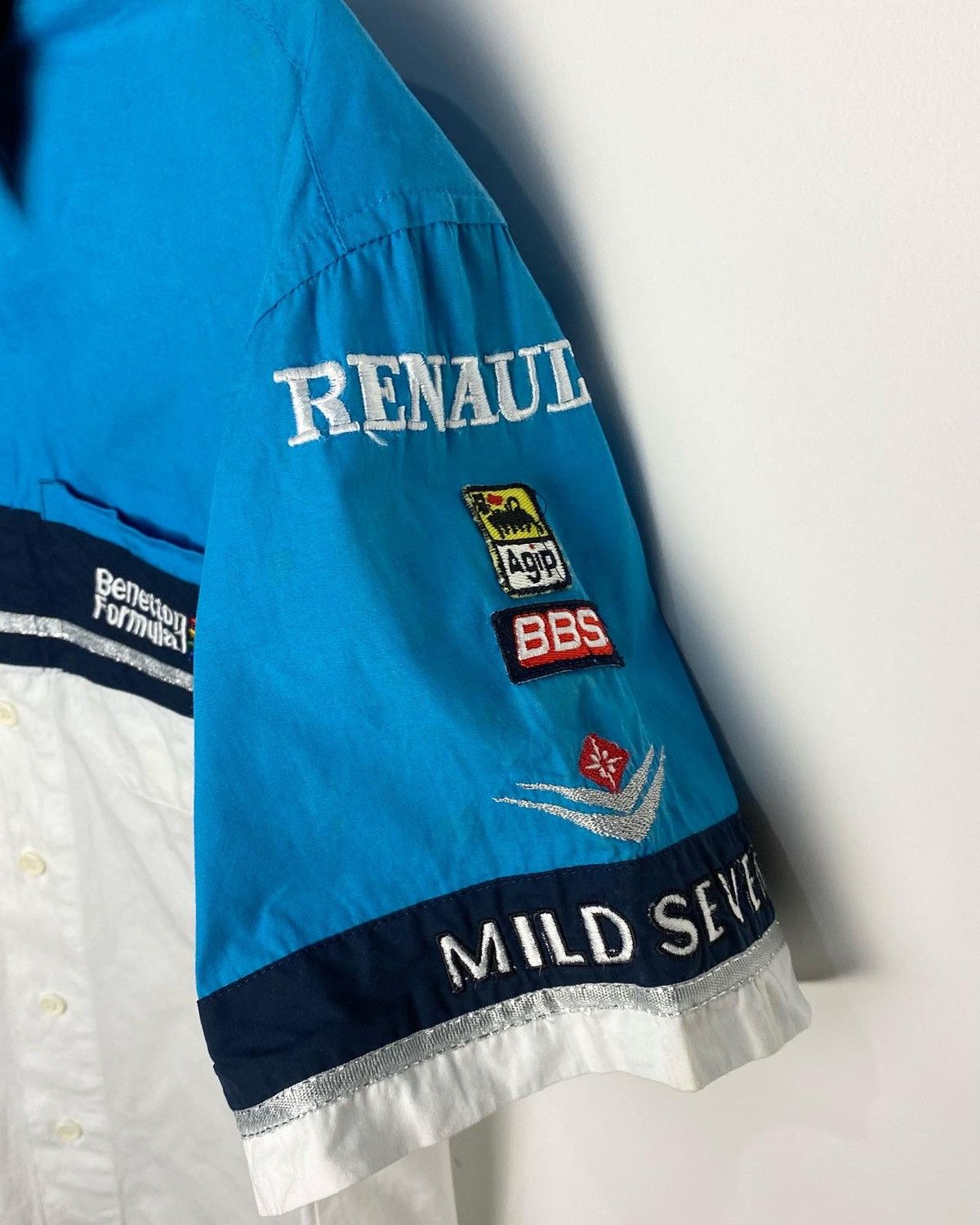 Sports Specialties 90s Benetton Formula 1 Mild Seven Pit Crew Shirt Size US M / EU 48-50 / 2 - 6 Thumbnail