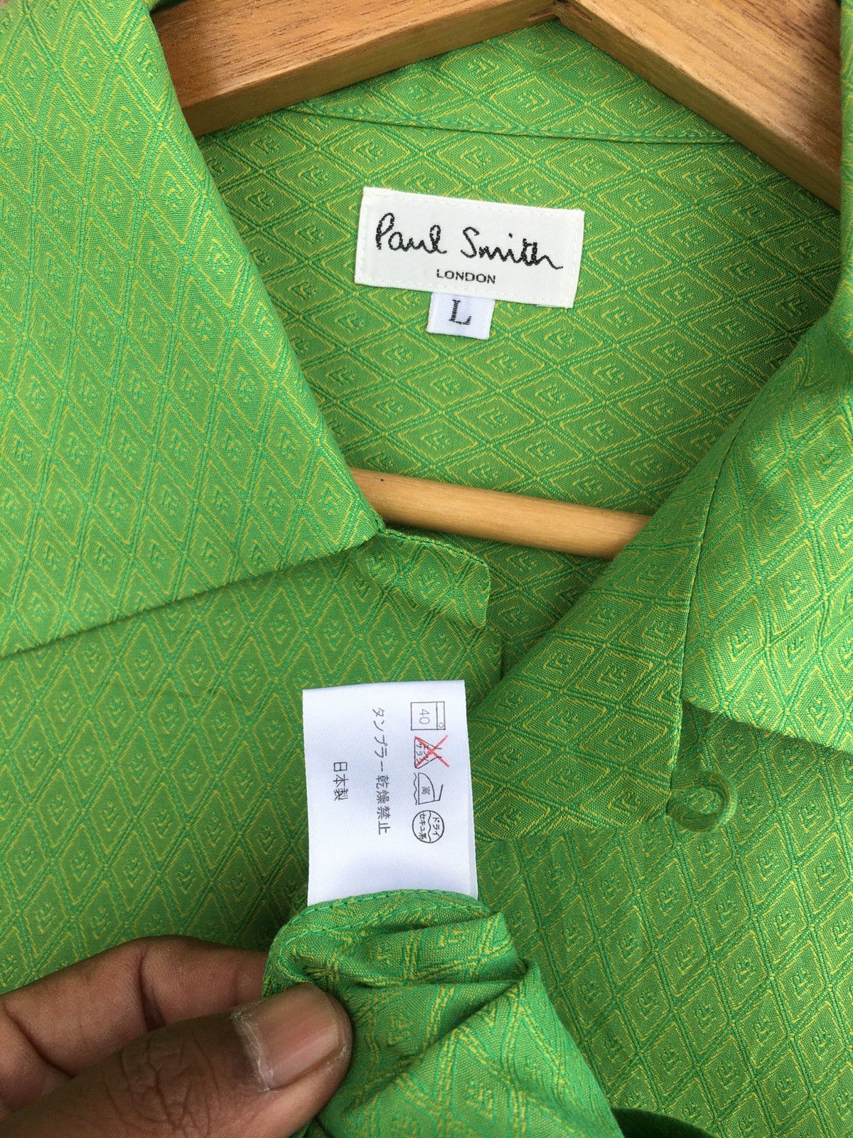Paul Smith Vintage Paul Smith Buttons Up Collar Shirt Size US M / EU 48-50 / 2 - 10 Thumbnail
