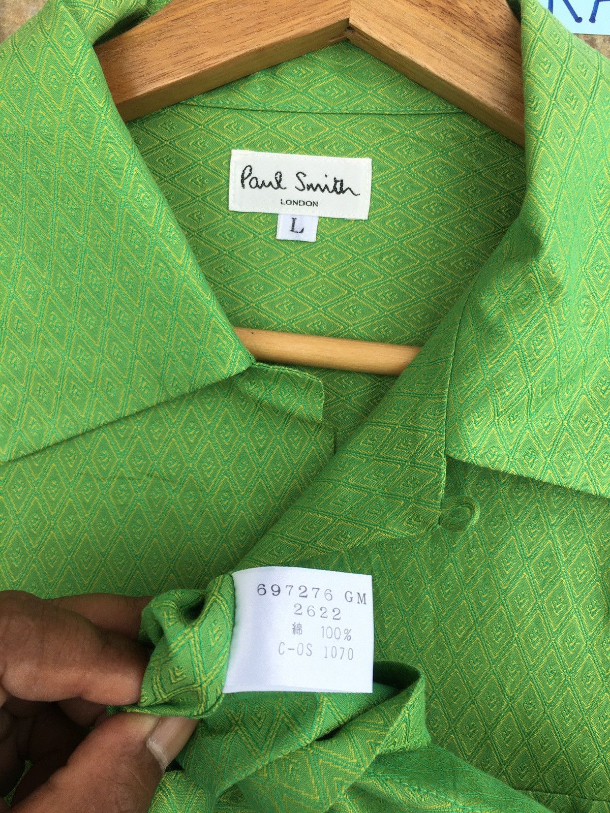 Paul Smith Vintage Paul Smith Buttons Up Collar Shirt Size US M / EU 48-50 / 2 - 9 Thumbnail