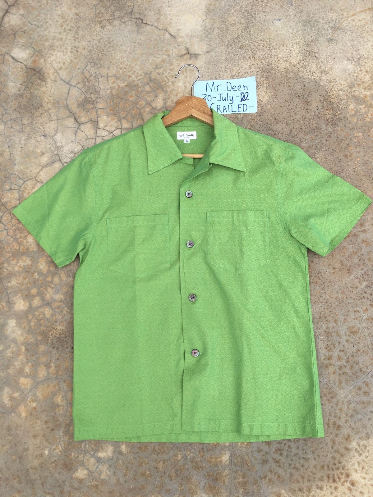 Paul Smith Vintage Paul Smith Buttons Up Collar Shirt Size US M / EU 48-50 / 2 - 1 Thumbnail