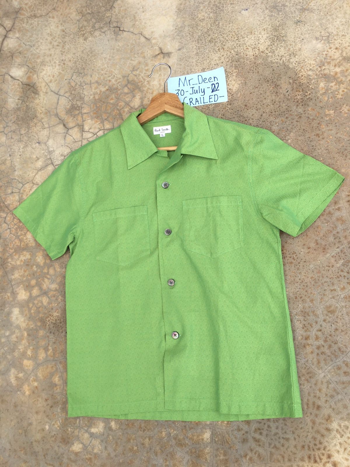 Paul Smith Vintage Paul Smith Buttons Up Collar Shirt Size US M / EU 48-50 / 2 - 3 Thumbnail