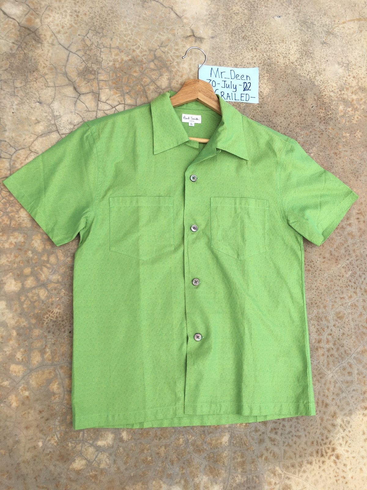 Paul Smith Vintage Paul Smith Buttons Up Collar Shirt Size US M / EU 48-50 / 2 - 2 Thumbnail