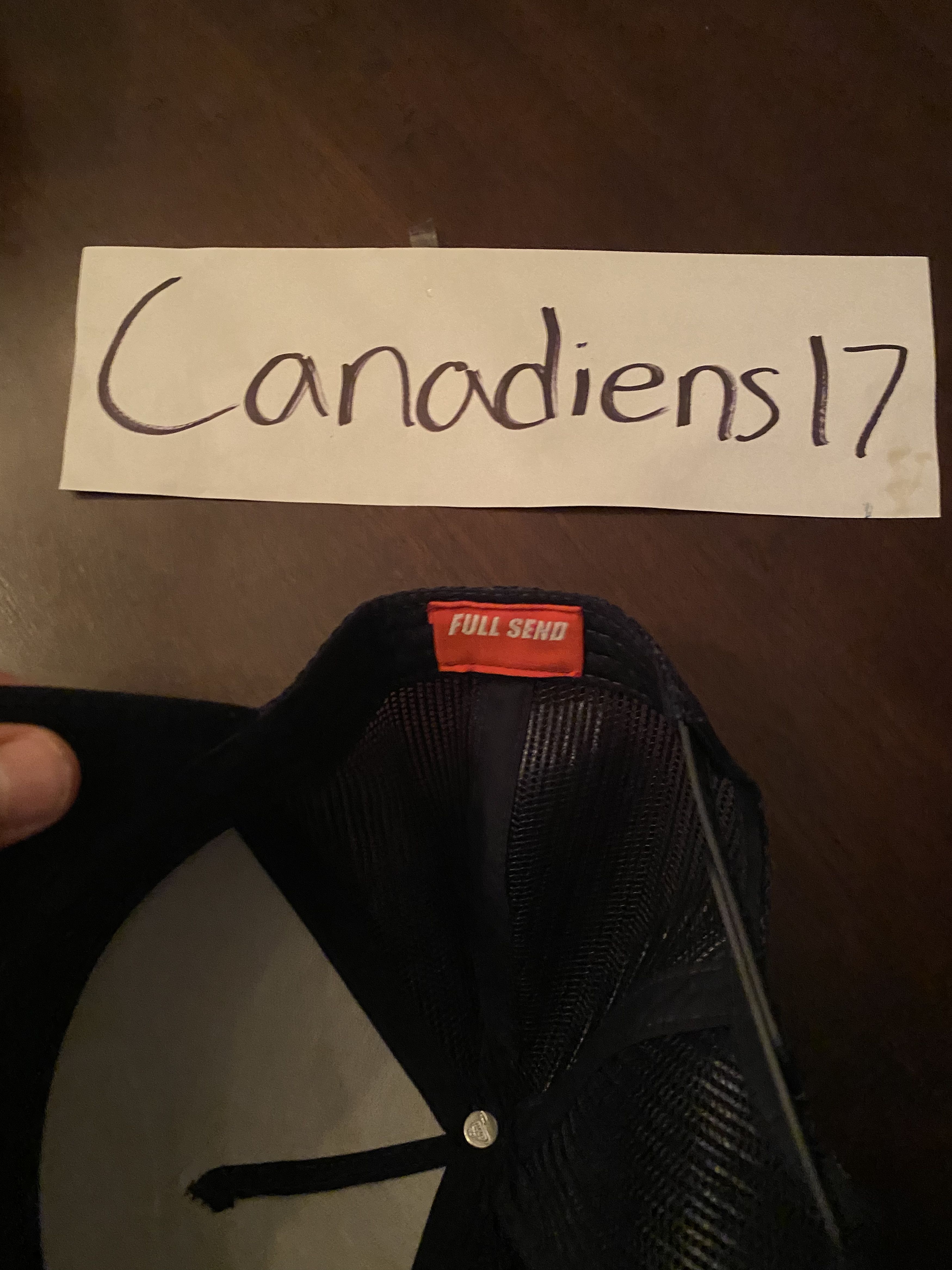 Full Send Full Send University Hat Size ONE SIZE - 4 Thumbnail
