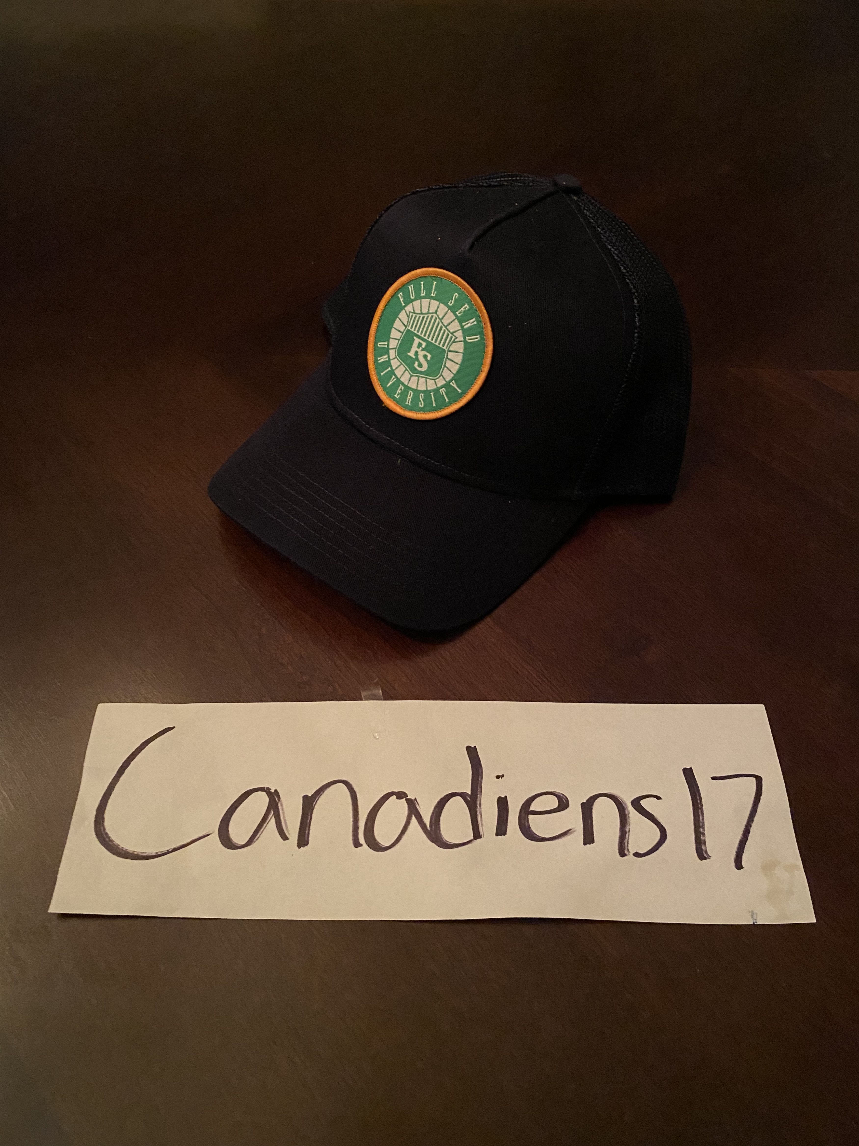 Full Send Full Send University Hat Size ONE SIZE - 3 Thumbnail