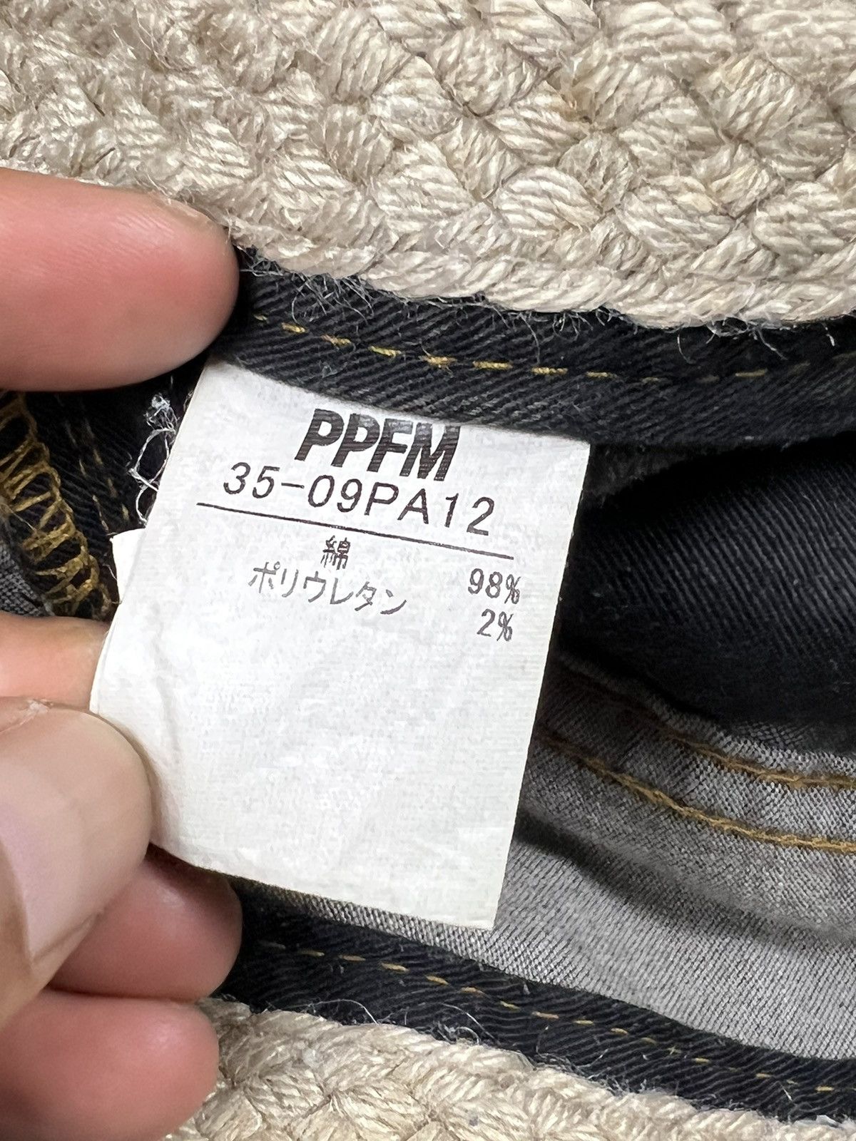 PPFM PPFM Crazy Washed Black Double Pocket Anarcho Denim Size US 34 / EU 50 - 14 Thumbnail