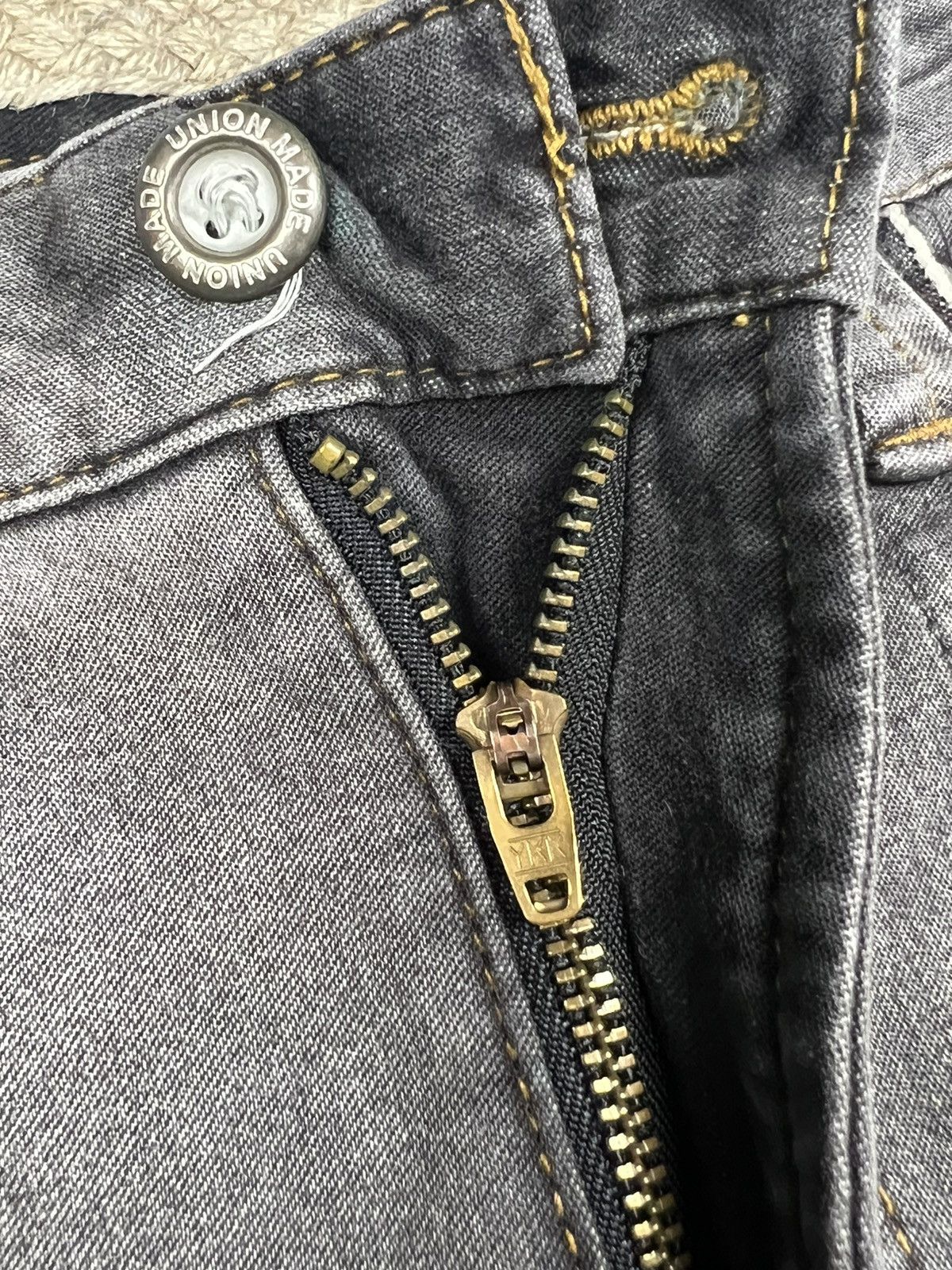PPFM PPFM Crazy Washed Black Double Pocket Anarcho Denim Size US 34 / EU 50 - 13 Thumbnail
