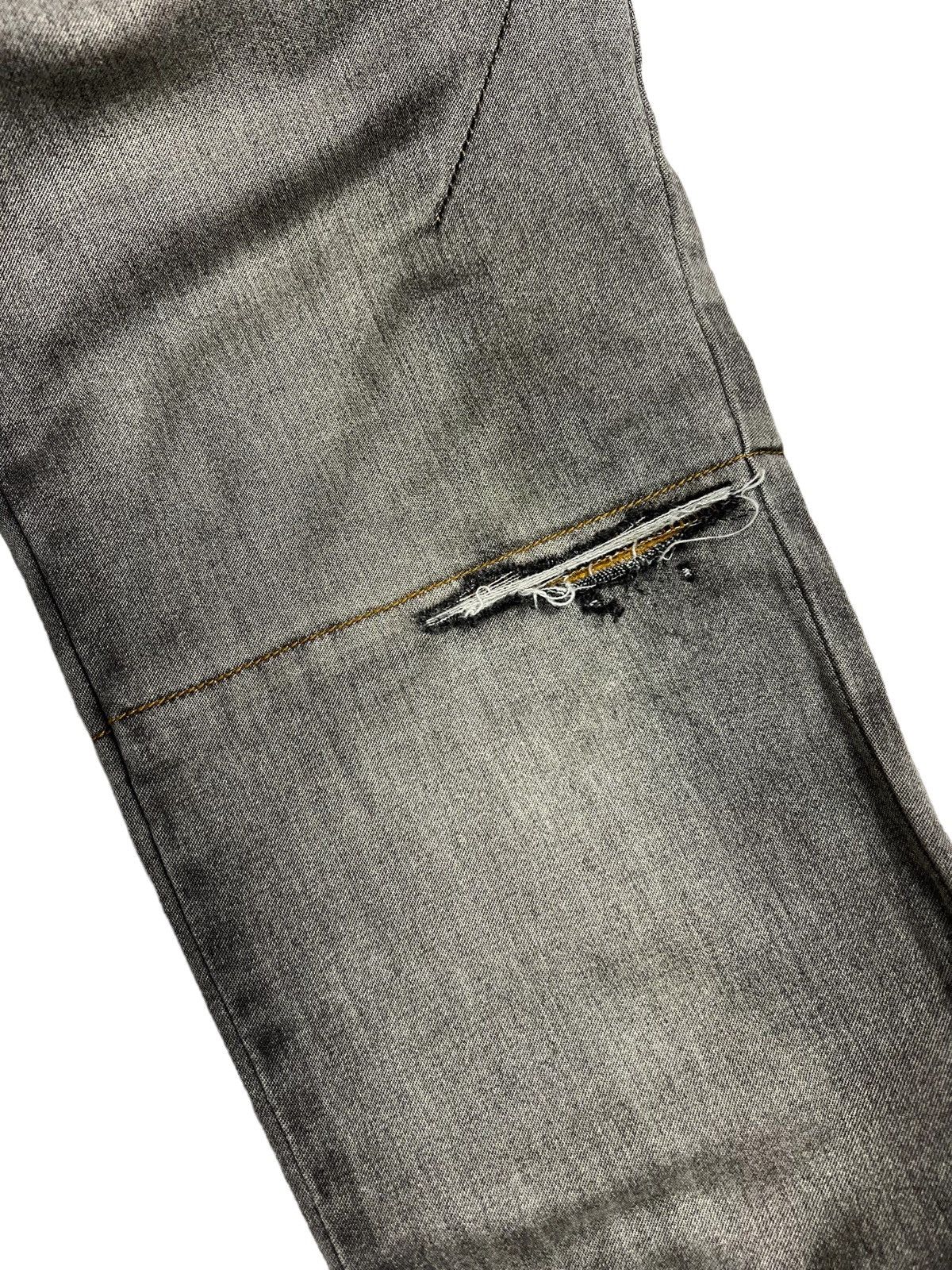 PPFM PPFM Crazy Washed Black Double Pocket Anarcho Denim Size US 34 / EU 50 - 9 Thumbnail