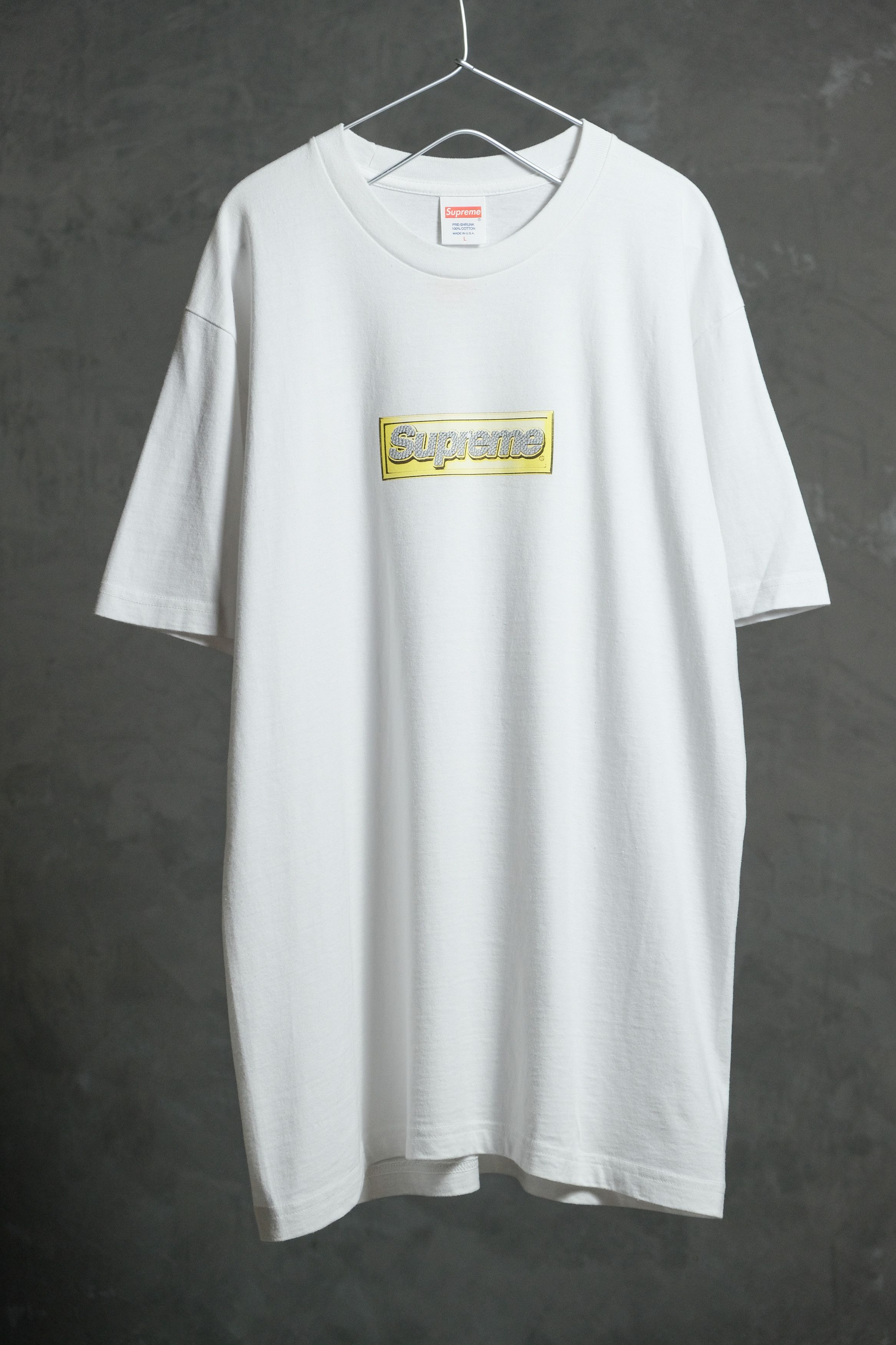 Supreme bling box logo clearance tee