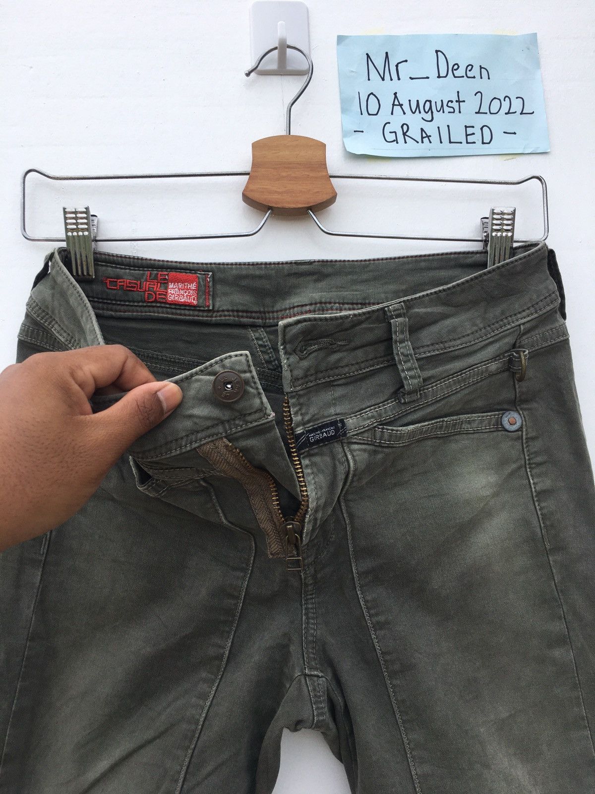 Marithe + Francois Girbaud Rare Marithe Francois Girbaud Fitted Pants Size US 30 / EU 46 - 8 Thumbnail