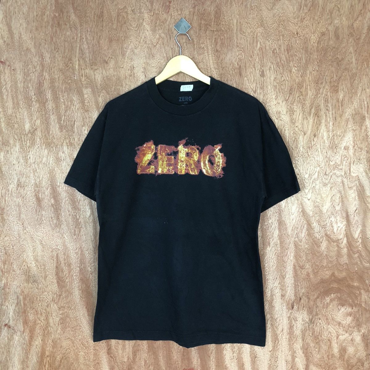 D Zero FIRE T-Shirts Black #2179