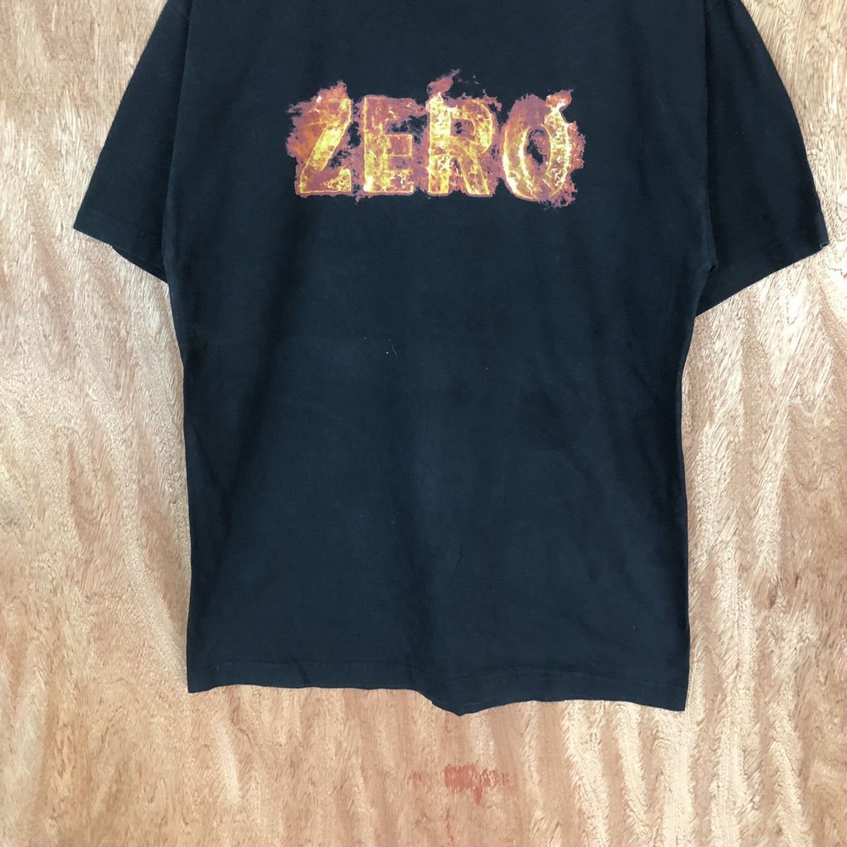 Japanese Brand D Zero FIRE T-Shirts Black #2179 Size US L / EU 52-54 / 3 - 3 Thumbnail