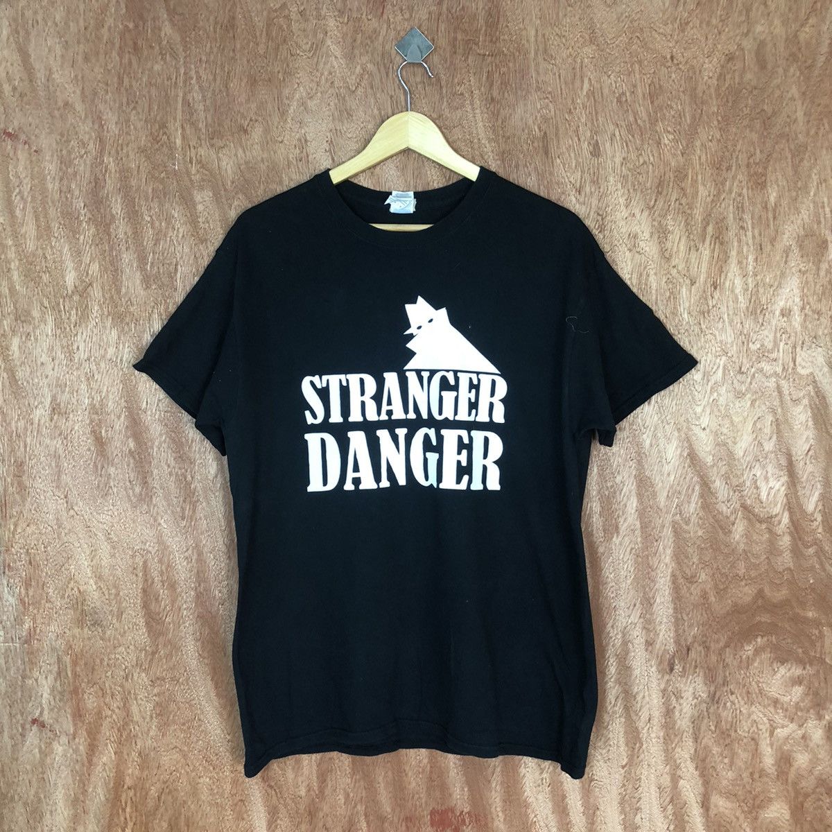 Japanese Brand D Stronger Danger T-Shirts Black Colour #2176 Size US L / EU 52-54 / 3 - 1 Thumbnail