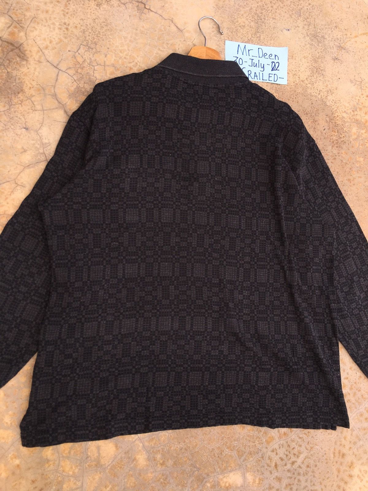 Lanvin Rare Vintage Lanvin Longsleeve Collar Shirt Size US L / EU 52-54 / 3 - 14 Thumbnail