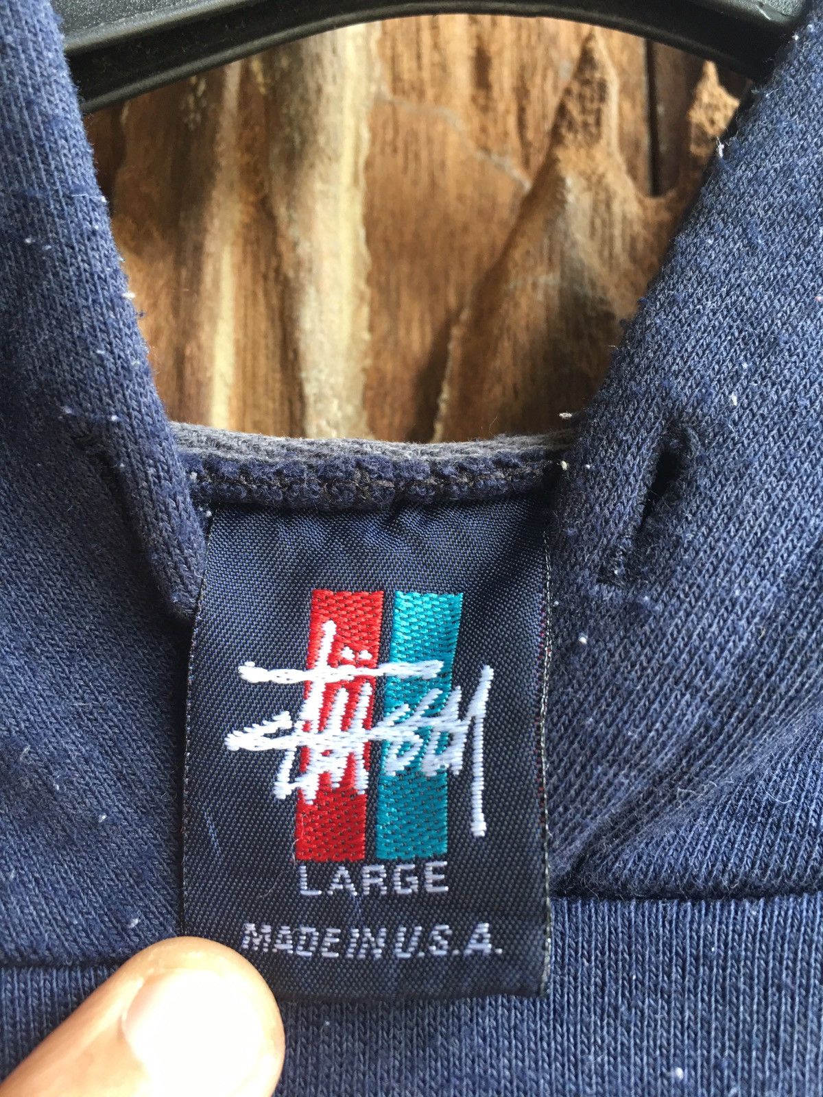 Stussy × Thrasher × Vintage Rare vintage STUSSY big logo made in USA thrasher Size US L / EU 52-54 / 3 - 6 Thumbnail