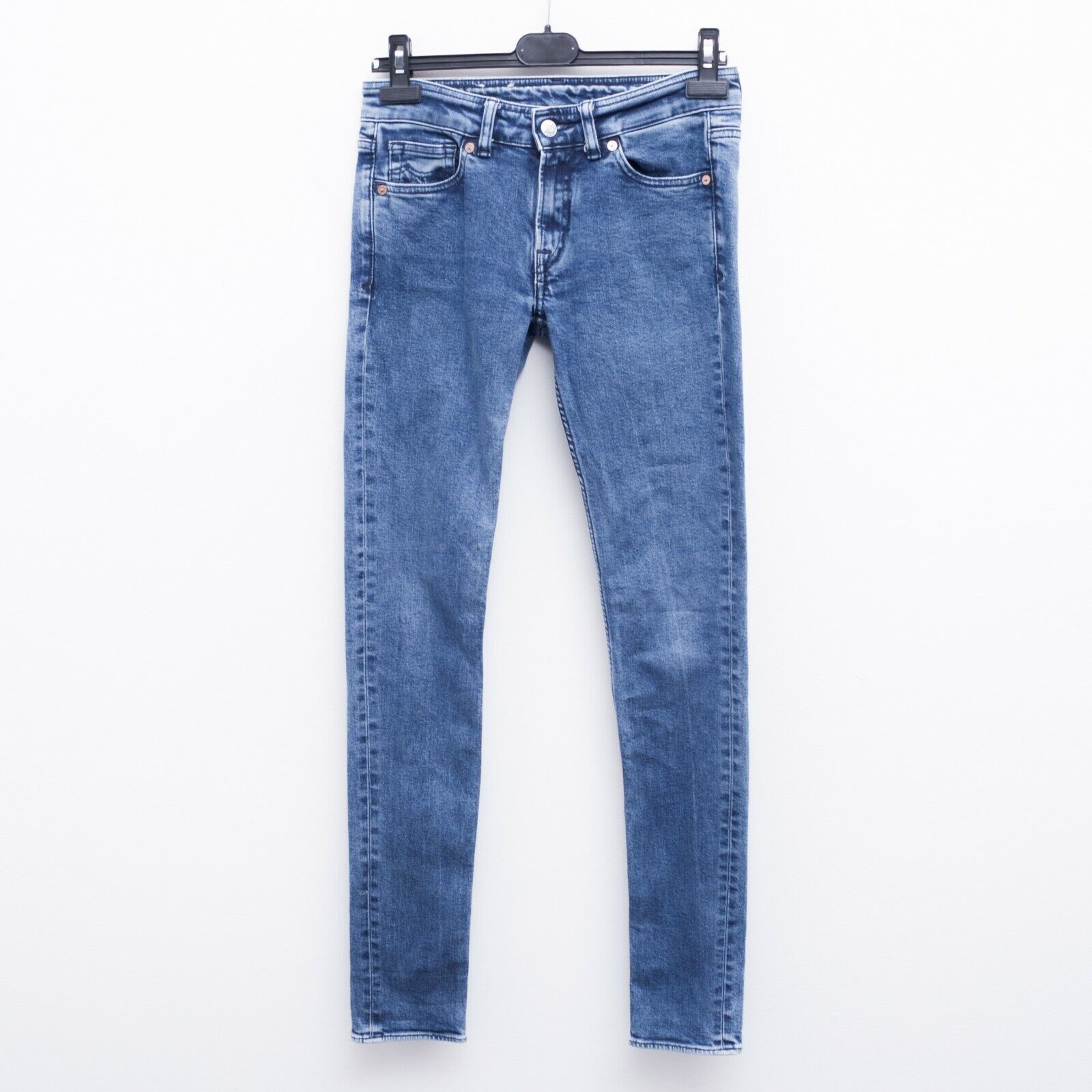 Indigo × Kings Of Indigo Juno Super Slim W28 L32 Jeans Trousers Pants KOI Denim Size 28" / US 6 / IT 42 - 1 Thumbnail