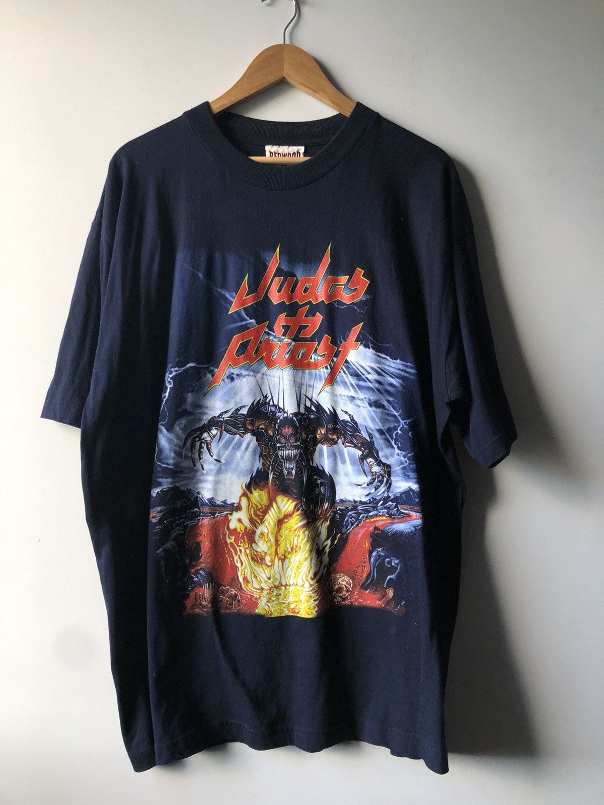 Vintage 90s JUDAS PRIEST 1998 Tシャツ L Vintage t-shirt Judas Priest 1998
