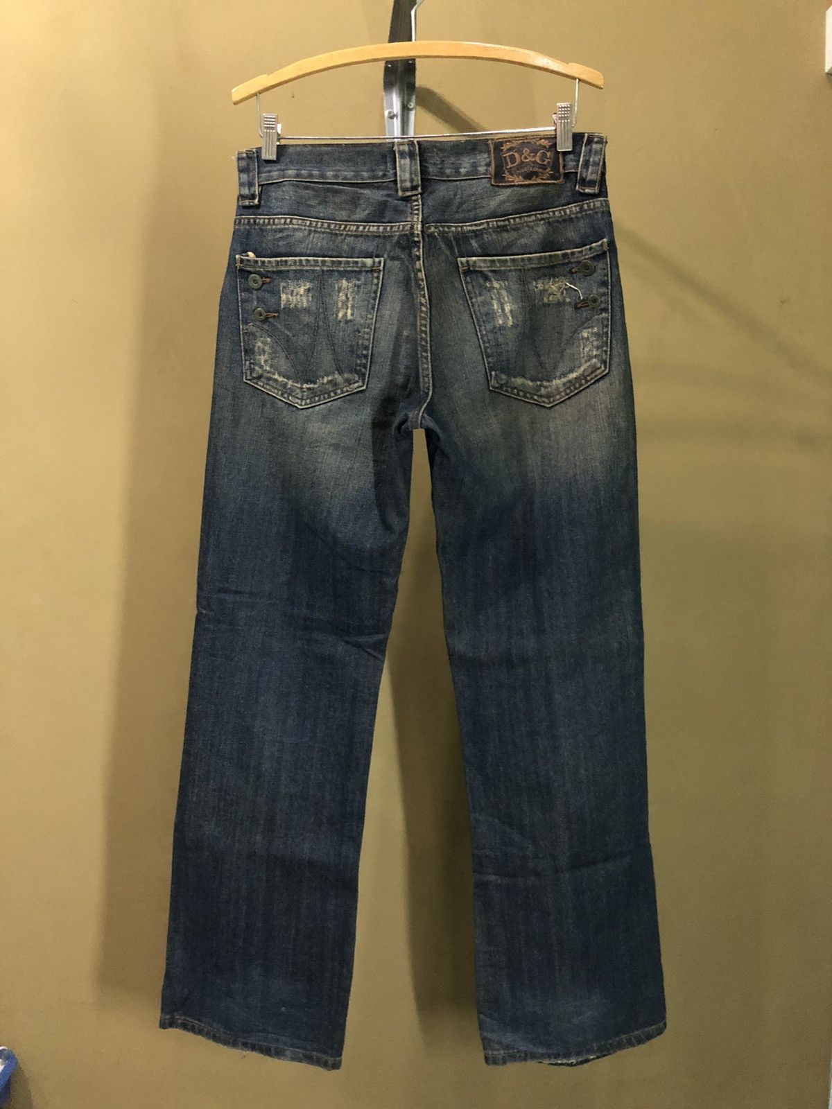 Dolce & Gabbana Vintage Dolce & Gabbana Distressed Denim Jeans Size US 32 / EU 48 - 14 Thumbnail