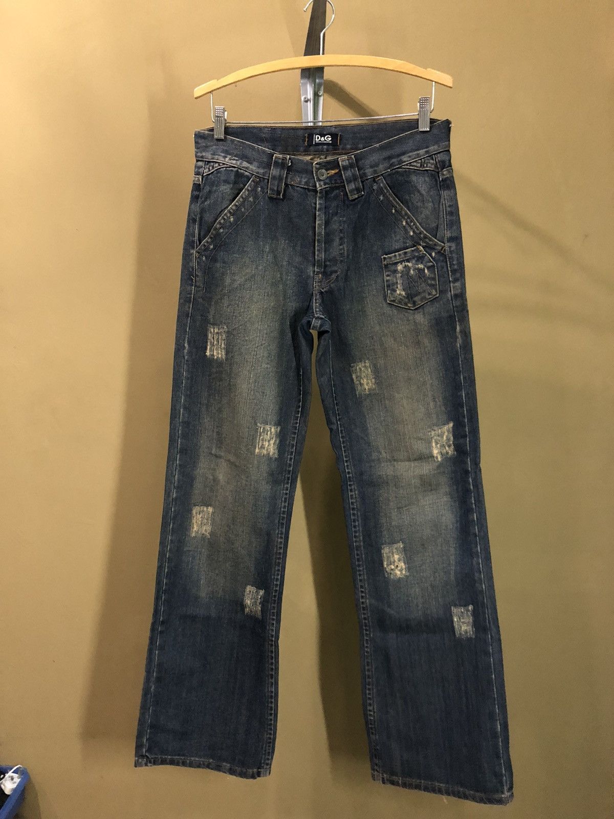 Dolce & Gabbana Vintage Dolce & Gabbana Distressed Denim Jeans Size US 32 / EU 48 - 15 Thumbnail