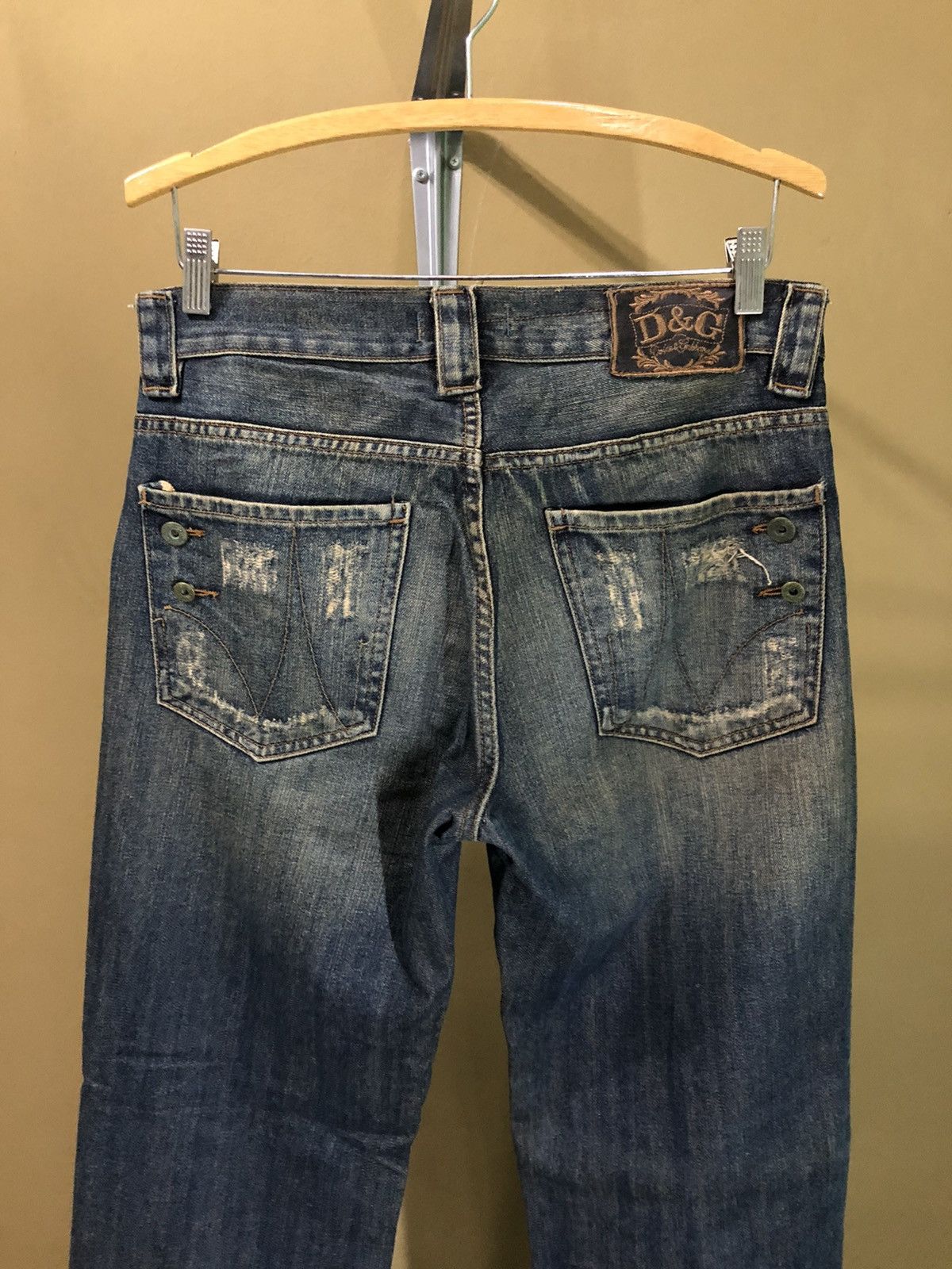 Dolce & Gabbana Vintage Dolce & Gabbana Distressed Denim Jeans Size US 32 / EU 48 - 8 Thumbnail