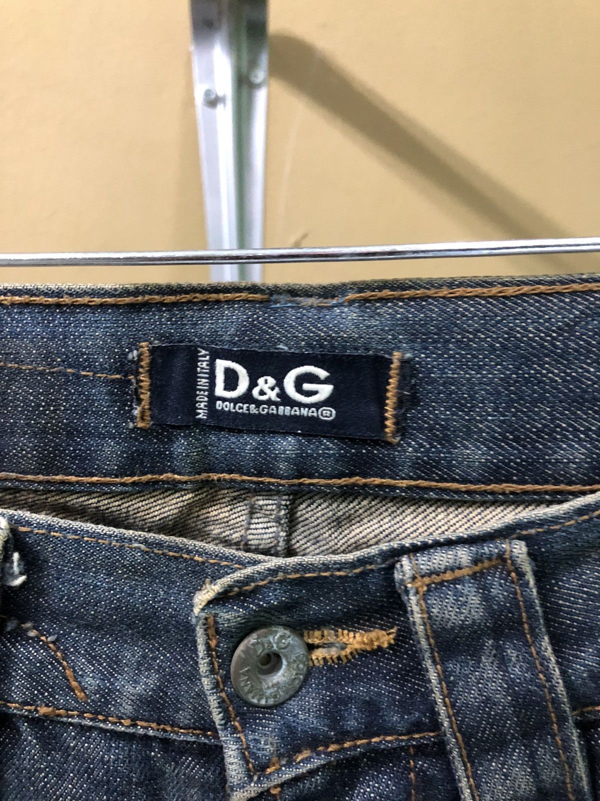 Dolce & Gabbana Vintage Dolce & Gabbana Distressed Denim Jeans Size US 32 / EU 48 - 4 Thumbnail