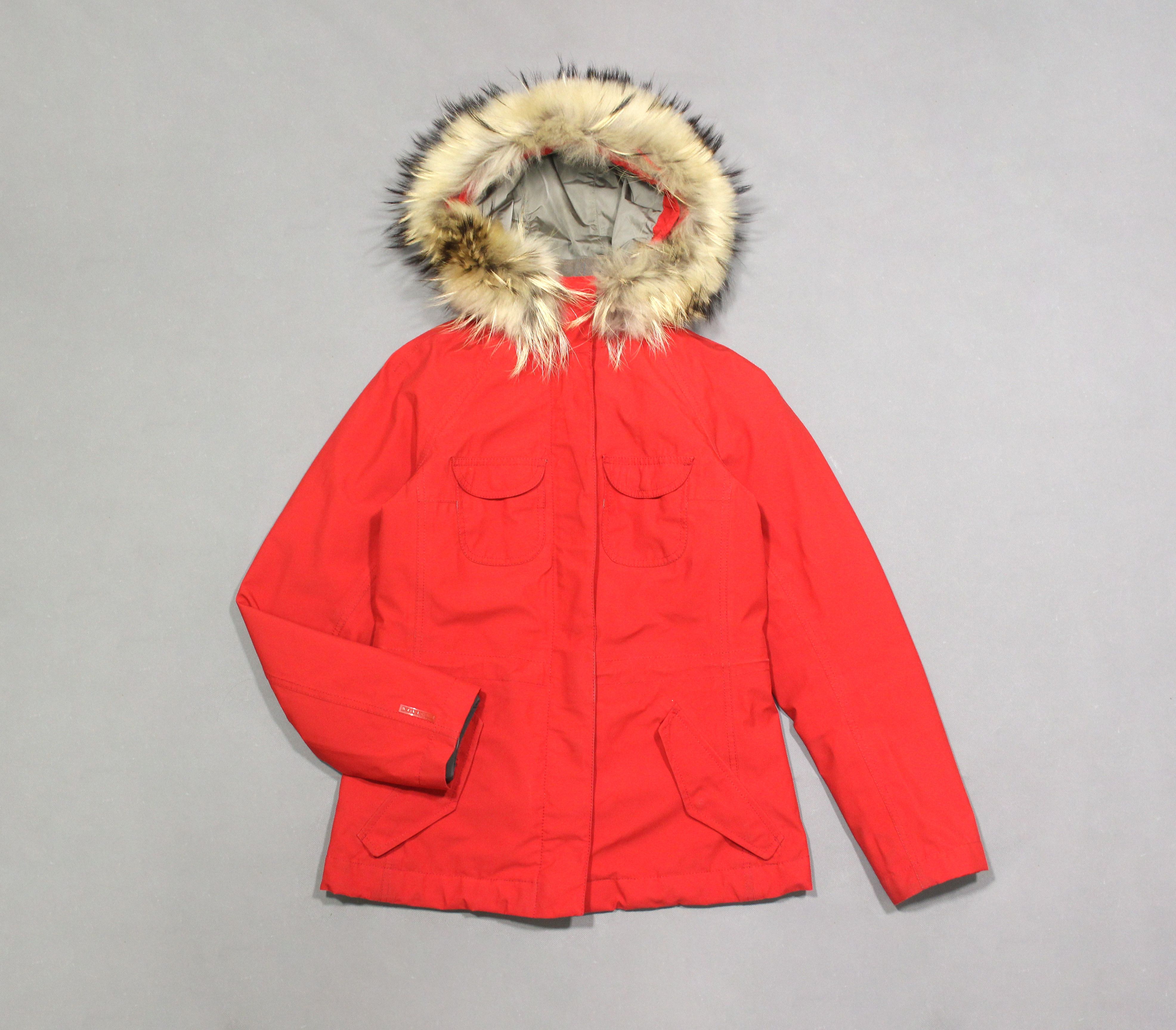 Prada Sport 3in1 Goretex Jacket Red Tab Fox Fur Vintage Size S / US 4 / IT 40 - 1 Thumbnail
