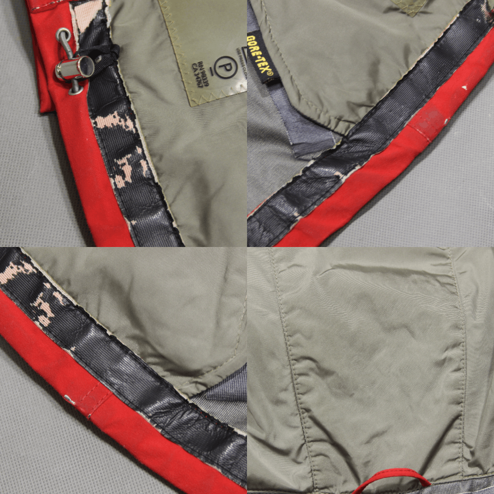 Prada Sport 3in1 Goretex Jacket Red Tab Fox Fur Vintage Size S / US 4 / IT 40 - 12 Thumbnail
