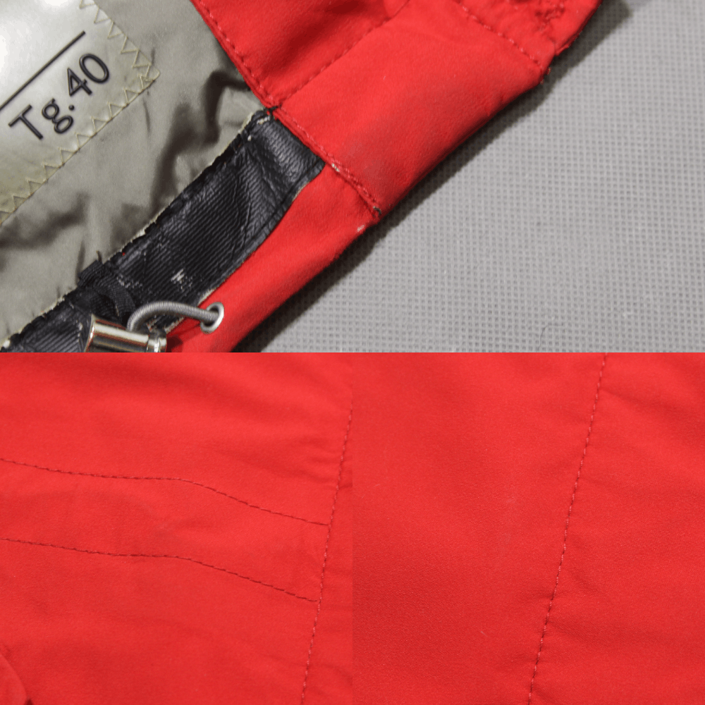 Prada Sport 3in1 Goretex Jacket Red Tab Fox Fur Vintage Size S / US 4 / IT 40 - 13 Thumbnail