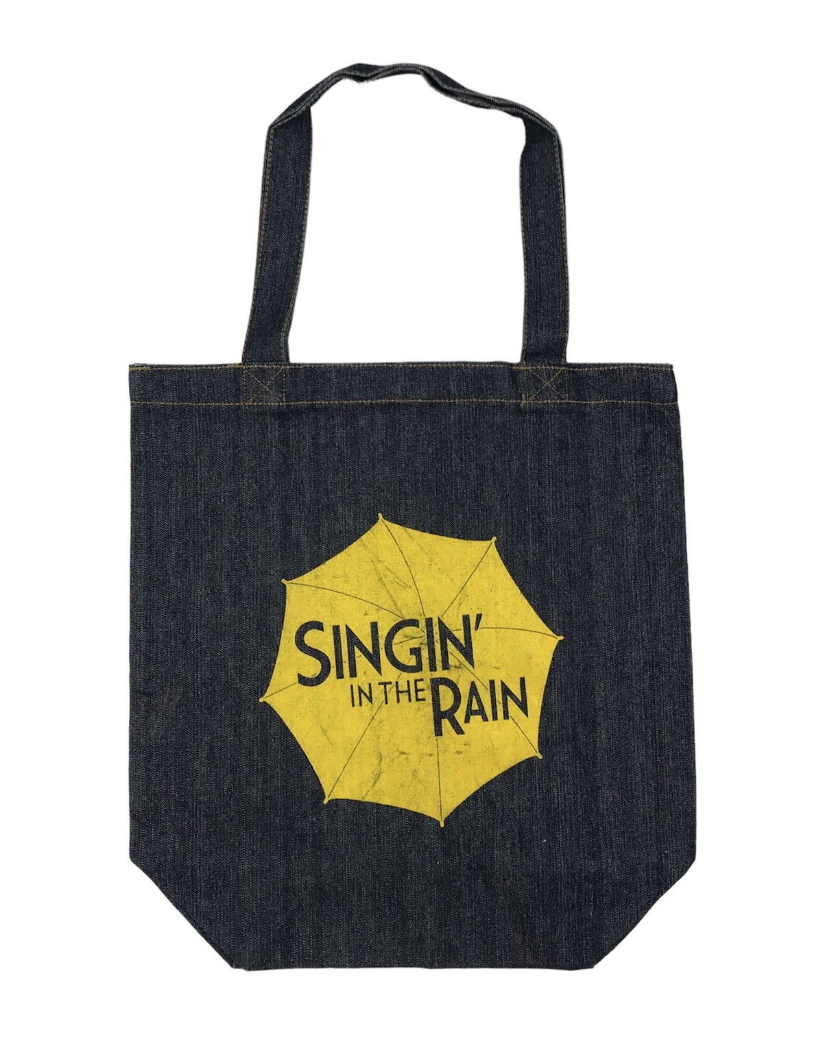 Vintage singin in the rain denim tote bag Size ONE SIZE - 1 Thumbnail