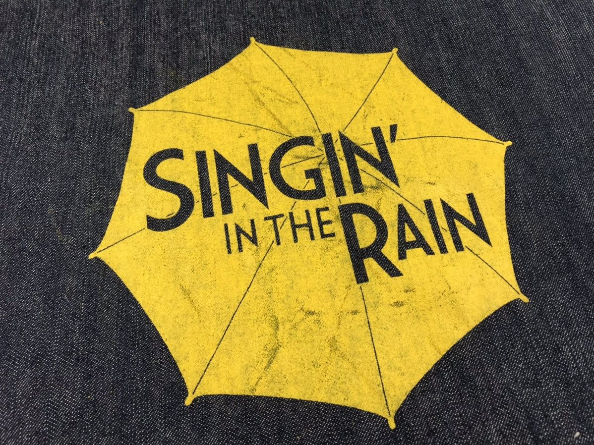 Vintage singin in the rain denim tote bag Size ONE SIZE - 2 Thumbnail